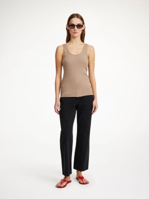 By Malene Birger Anisa Organic Cotton Tank Topit Nomad | FI_BB93412