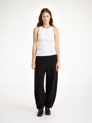 By Malene Birger Carlien High-waist Suorat Housut Mustat | FI_BB67455