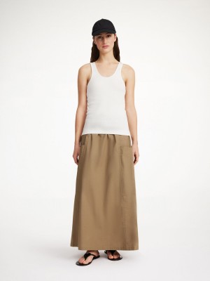 By Malene Birger Catterine Organic Cotton Maxi Hameet Shitake | FI_BB95605