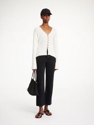 By Malene Birger Cirella Cardigan Neuleet Valkoinen | FI_BB71889