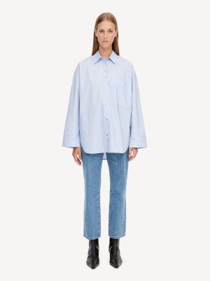 By Malene Birger Derris Organic Cotton Paidat Sininen | FI_BB21465