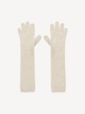 By Malene Birger Guanta Cashmere Gloves Muut Tarvikkeet Oyster Gray | FI_BB93265