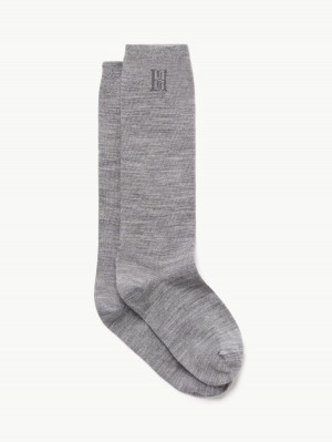 By Malene Birger Leiann Socks Muut Tarvikkeet Harmaat | FI_BB91757