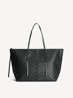 By Malene Birger Luze Tote Laukut Charcoal | FI_BB14511