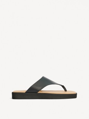 By Malene Birger Marisol Leather Sandals Kengät Mustat | FI_BB51594