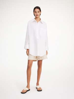 By Malene Birger Maye Organic Cotton Paidat Valkoinen | FI_BB35939