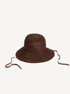 By Malene Birger Rafiah Straw Hat Muut Tarvikkeet Bison | FI_BB21774