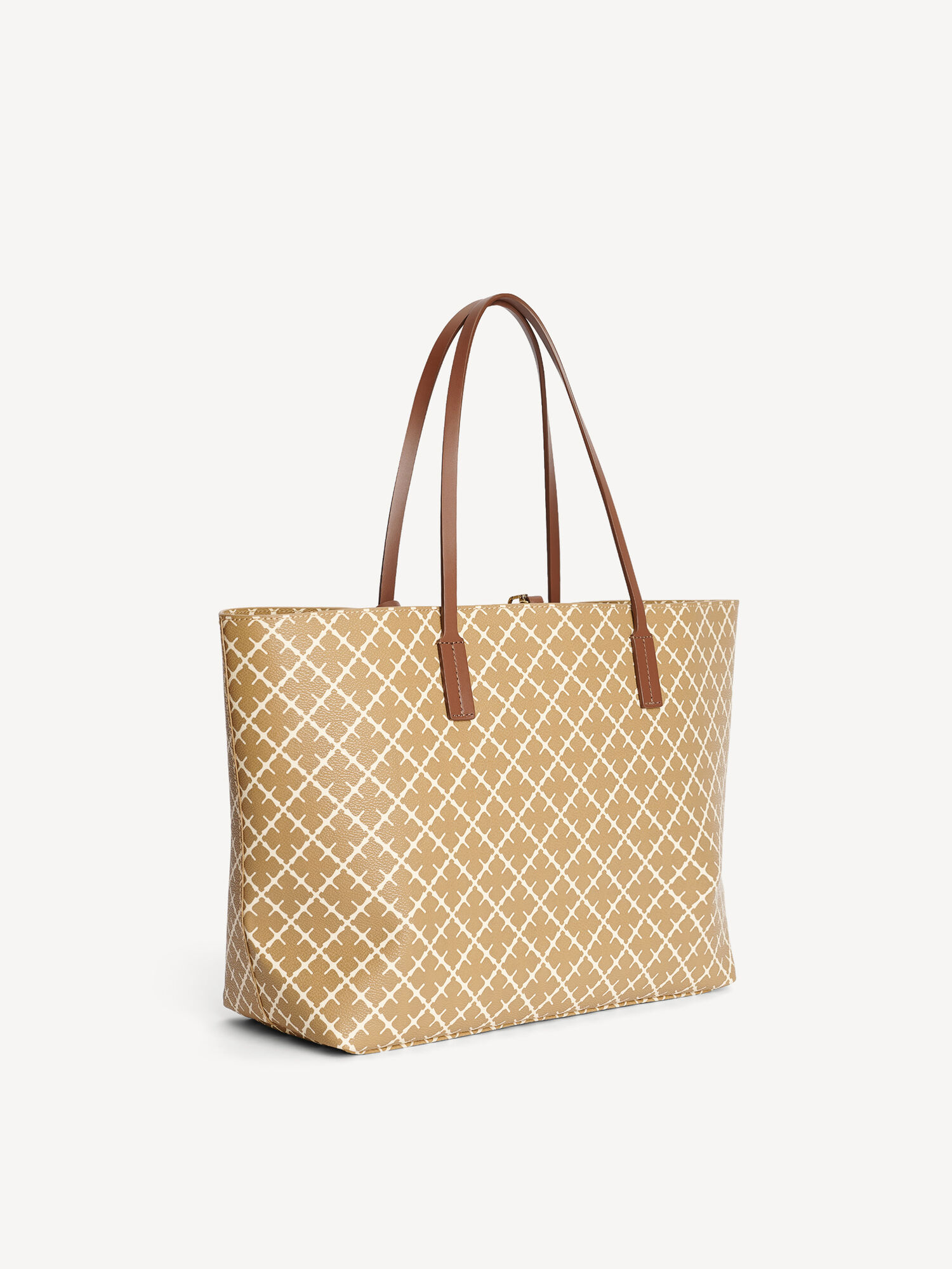 By Malene Birger Abigail Printed Tote Laukut Beige | FI_BB78925