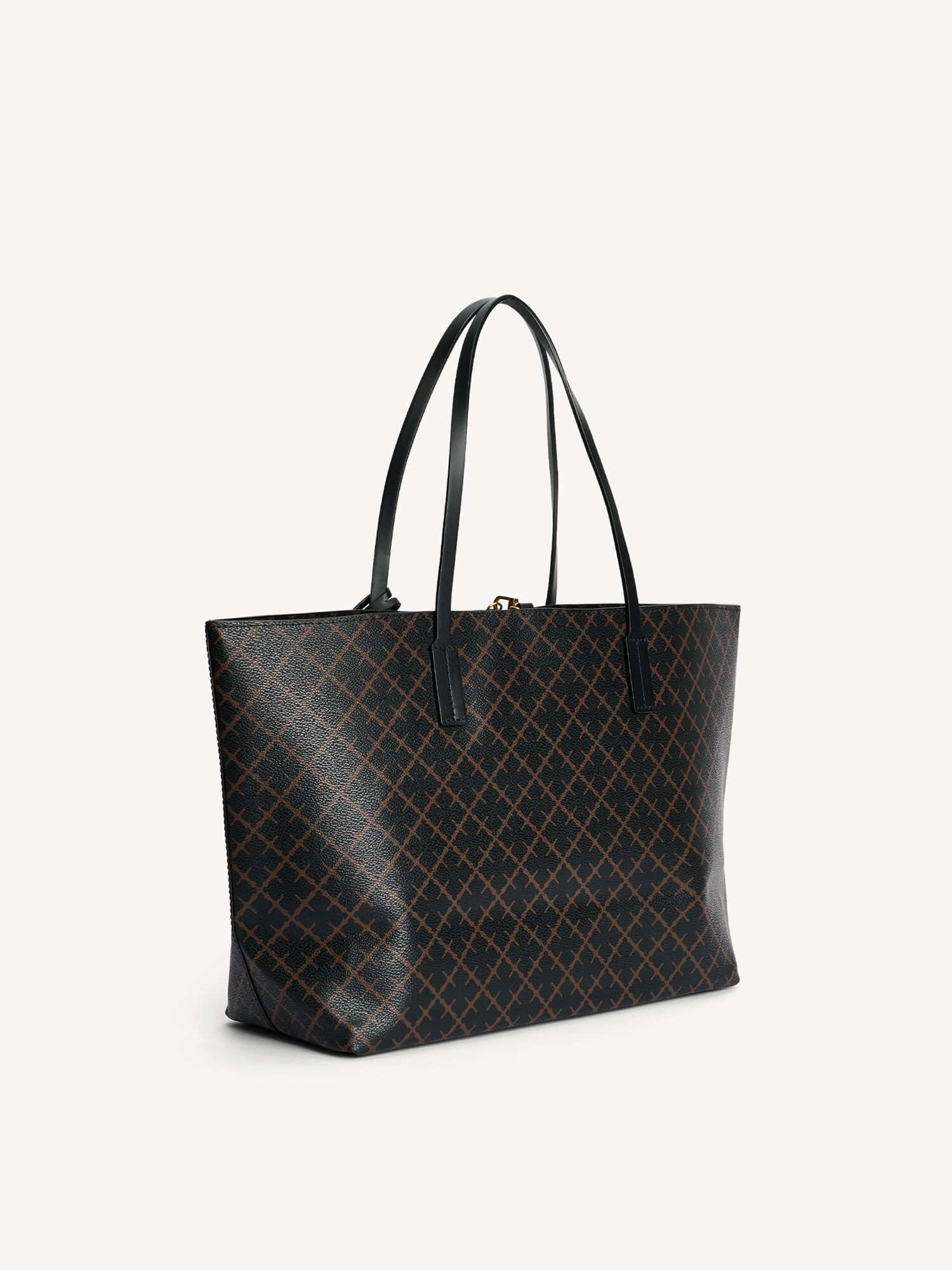 By Malene Birger Abigail Printed Tote Laukut Tumman | FI_BB57051