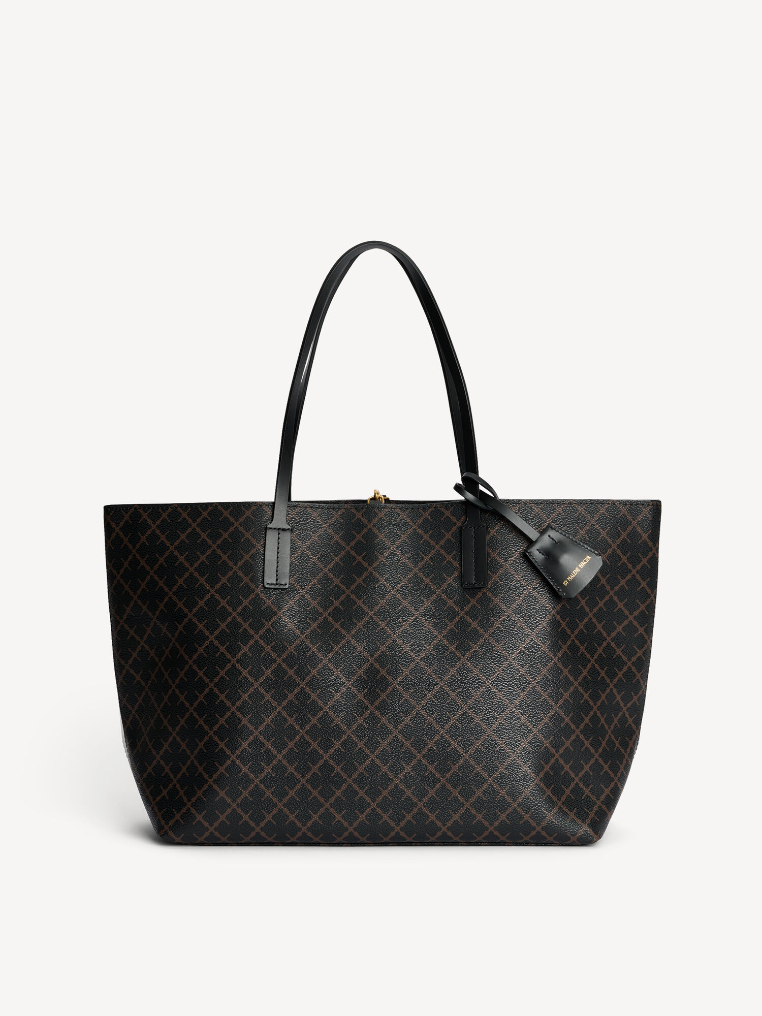 By Malene Birger Abigail Printed Tote Laukut Tumman | FI_BB57051