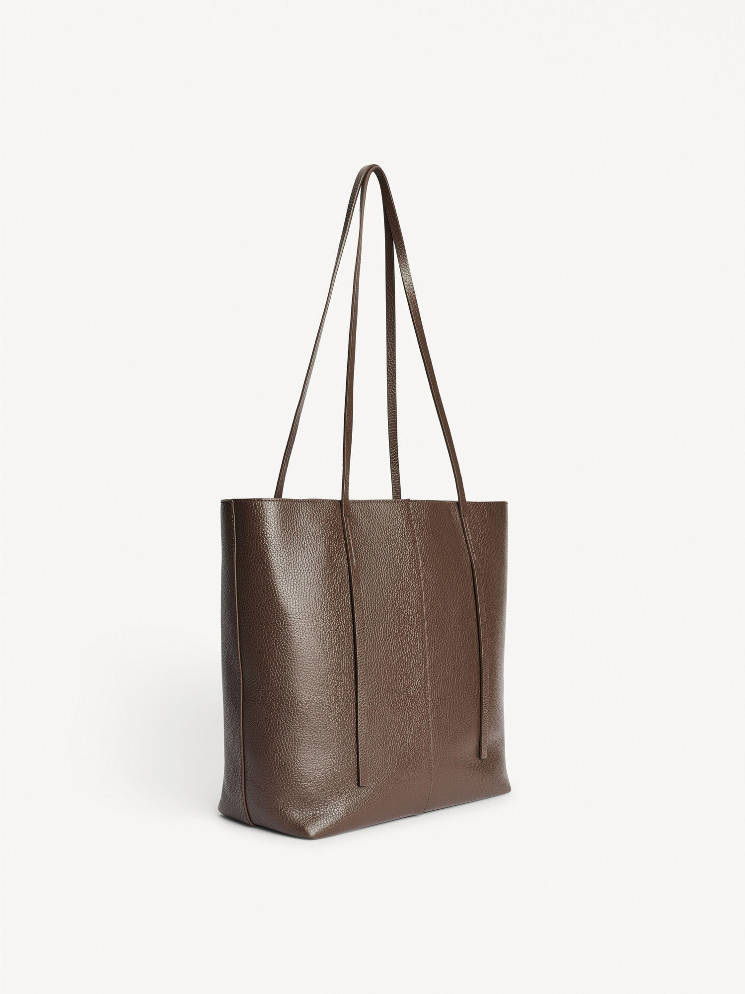 By Malene Birger Abilso Leather Tote Laukut Kahvi | FI_BB59381