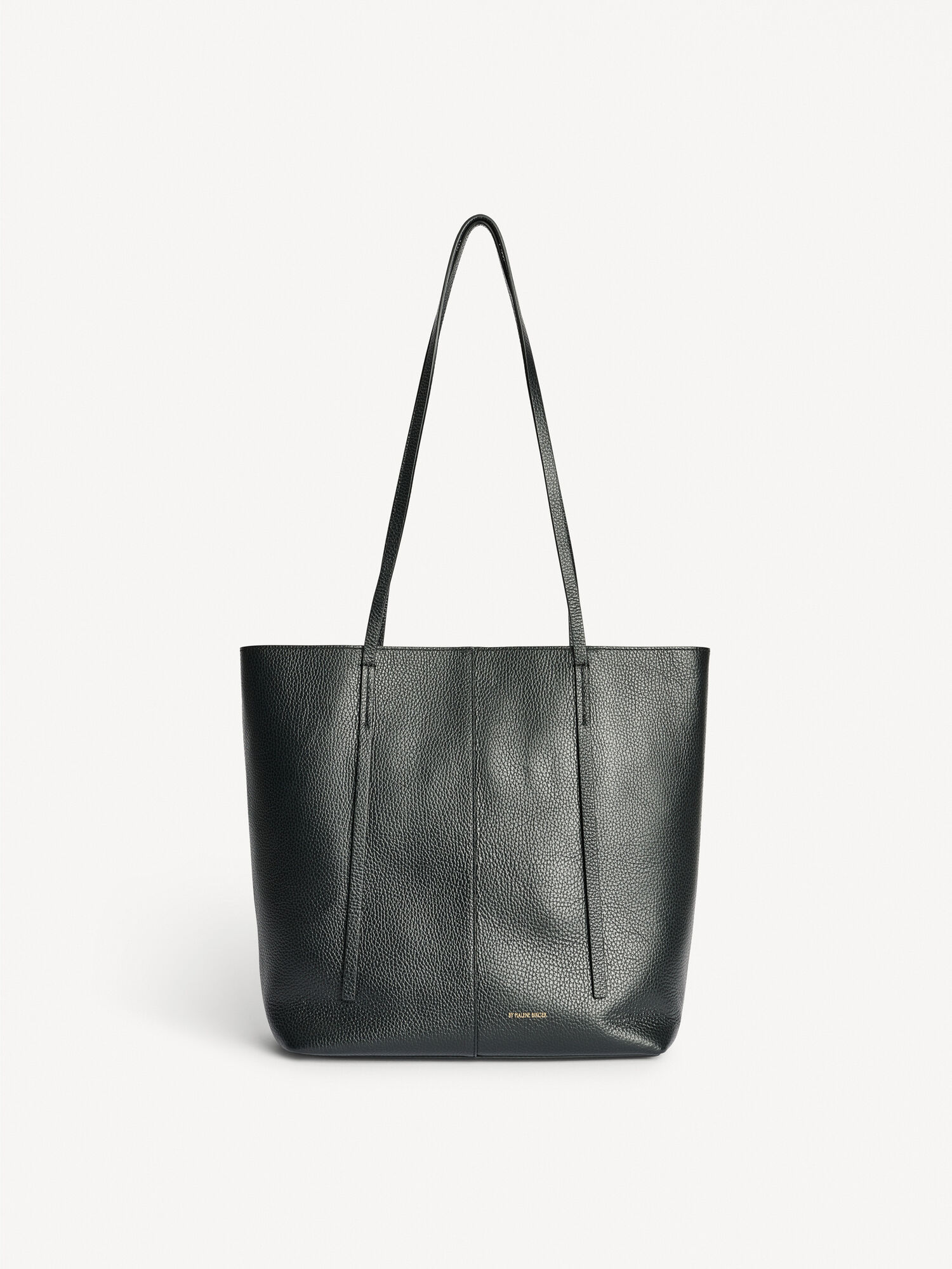 By Malene Birger Abilso Leather Tote Laukut Mustat | FI_BB13948