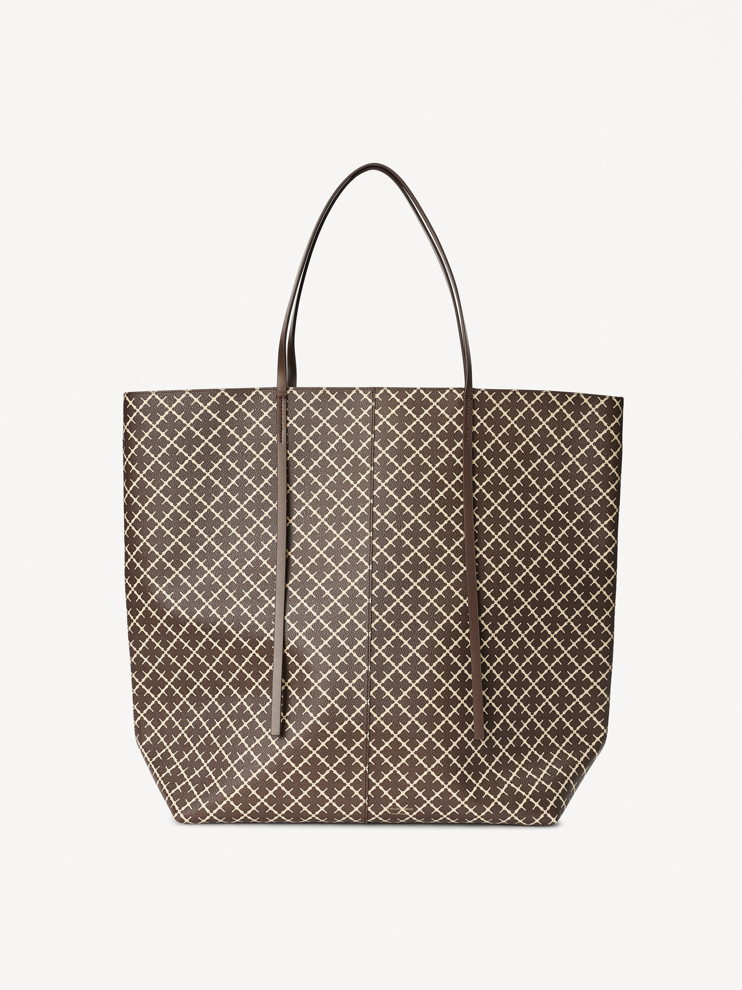 By Malene Birger Abrille Printed Tote Laukut Ruskea | FI_BB45302