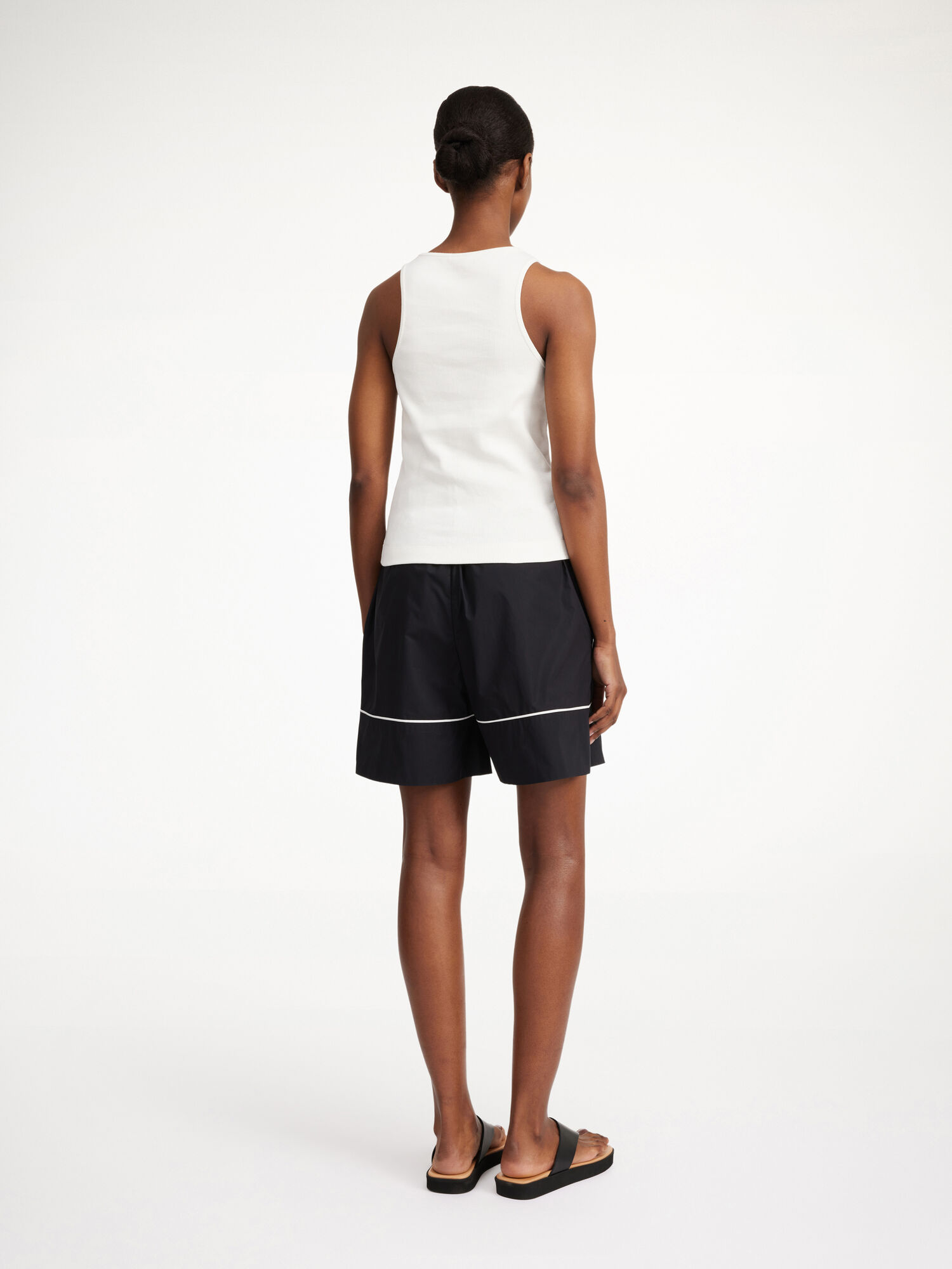 By Malene Birger Amanias Tank Topit Valkoinen | FI_BB96202