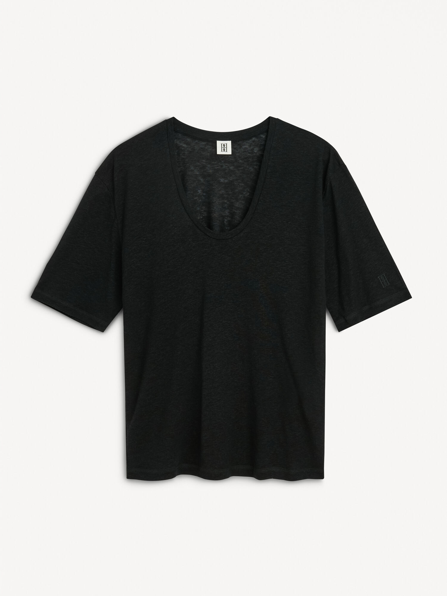 By Malene Birger Amaringa T-shirt Topit Mustat | FI_BB44968