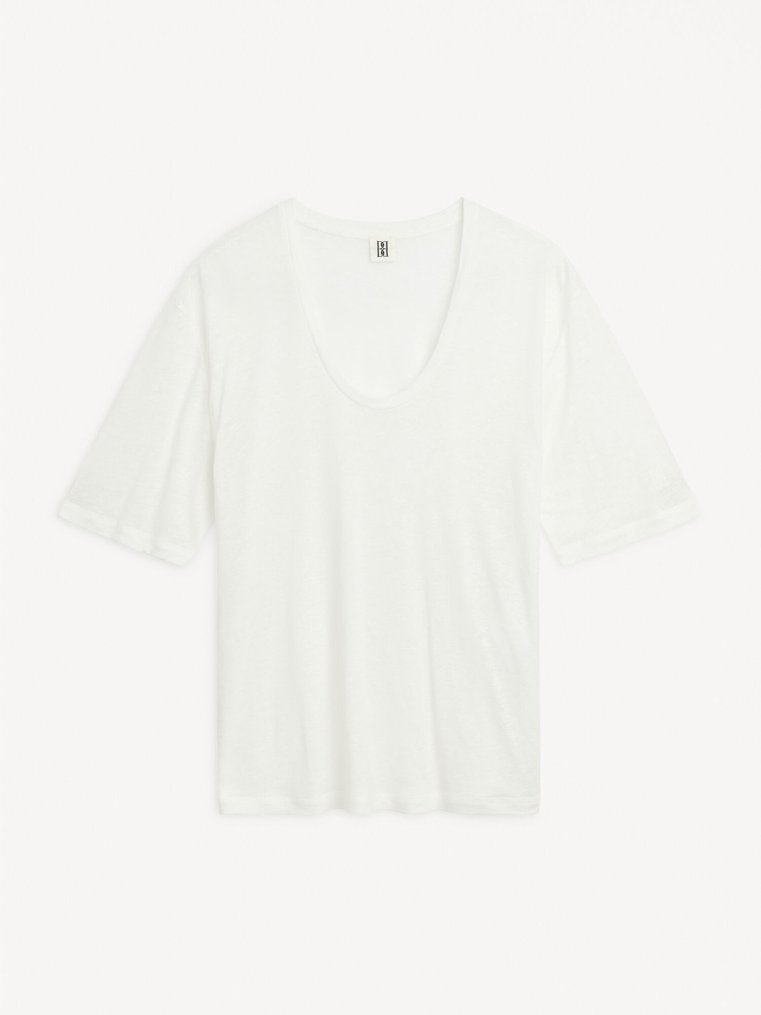 By Malene Birger Amaringa T-shirt Topit Valkoinen | FI_BB69880