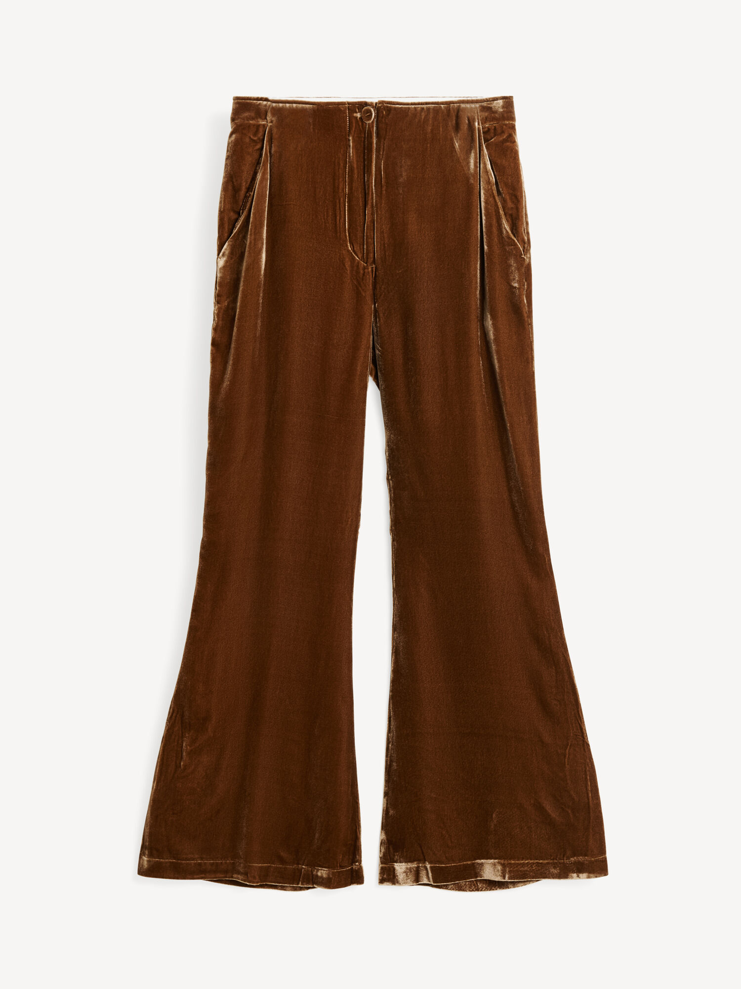 By Malene Birger Amores High-waisted Suorat Housut Bison | FI_BB63716