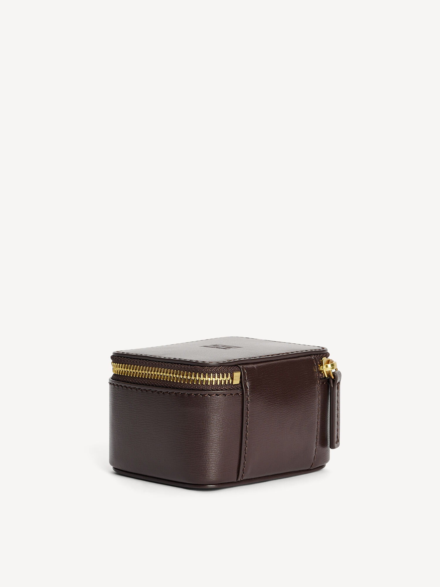 By Malene Birger Aya Bijoux Jewellery Bag Kauneus Laukut Tummanruskea | FI_BB70703