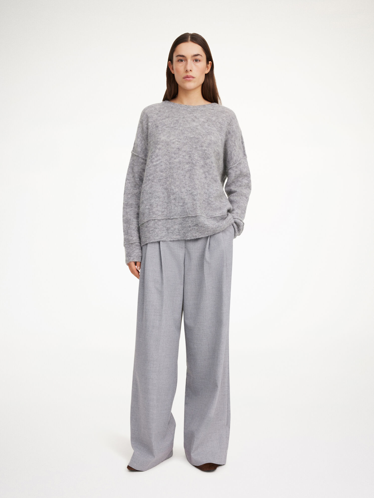 By Malene Birger Biagiorms Sweater Neuleet Harmaat | FI_BB45955