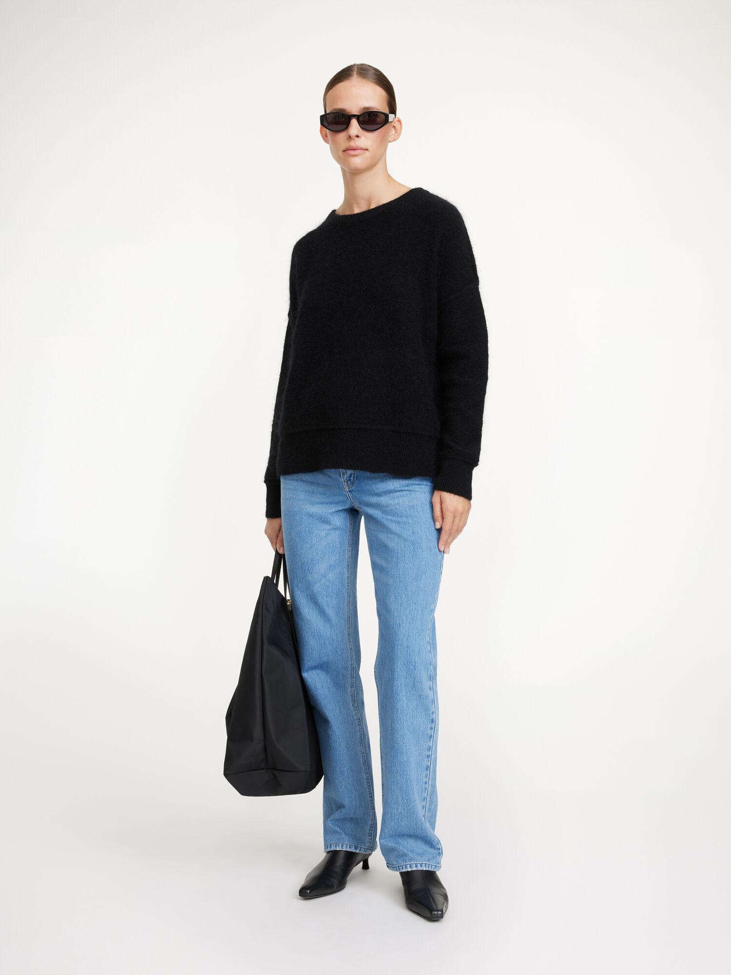 By Malene Birger Biagiorms Sweater Neuleet Mustat | FI_BB68733