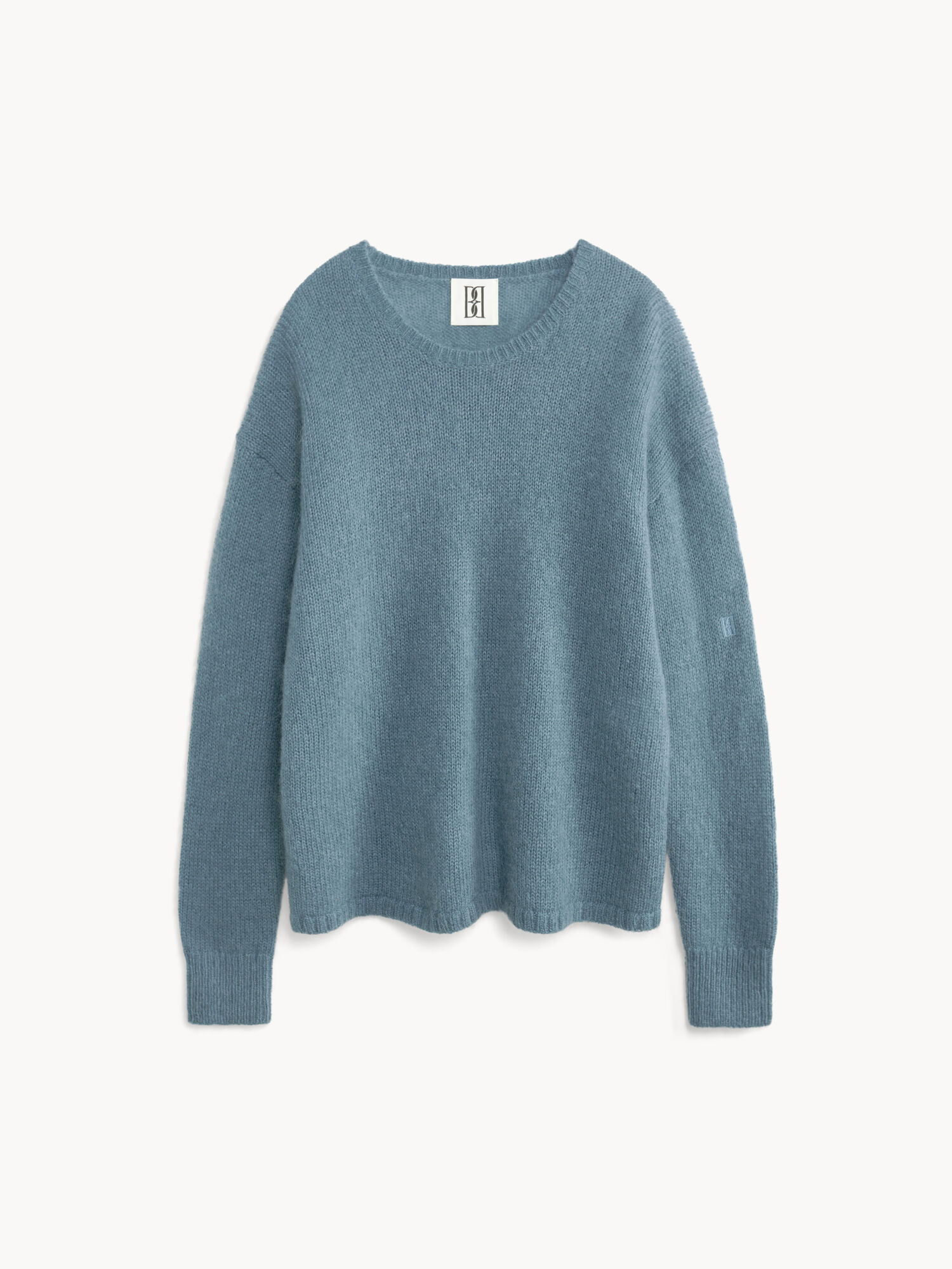 By Malene Birger Briella Mohair-blend Sweater Neuleet Cool Water | FI_BB25670