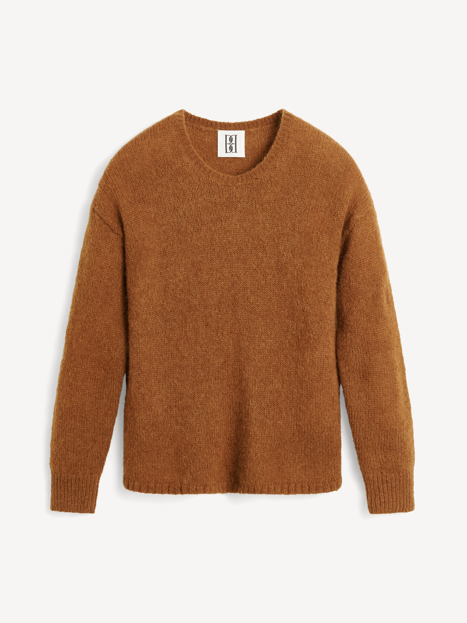 By Malene Birger Briella Mohair-blend Sweater Neuleet Bison | FI_BB68246