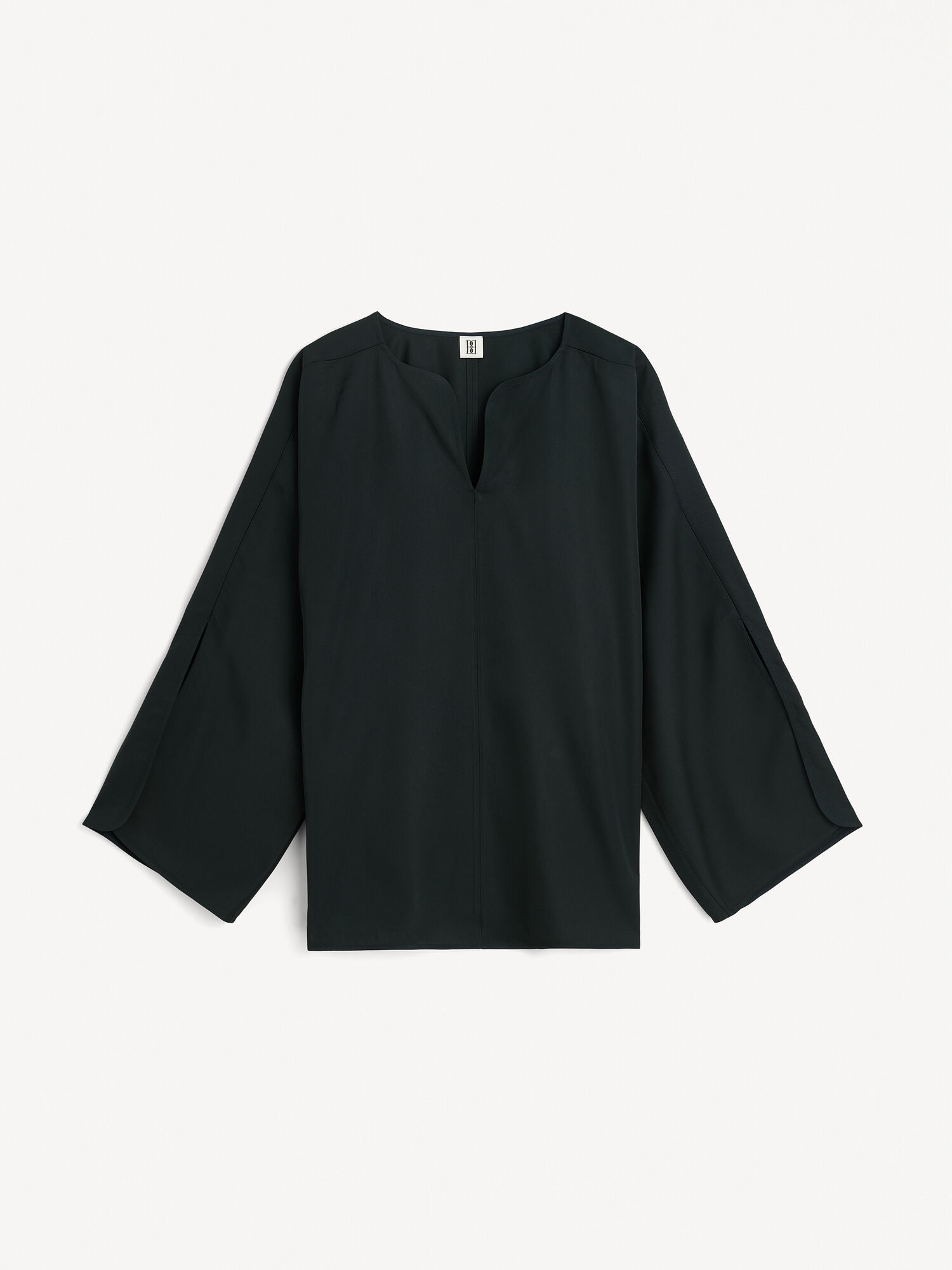 By Malene Birger Calias Tunic-style Blouse Paidat Mustat | FI_BB81474