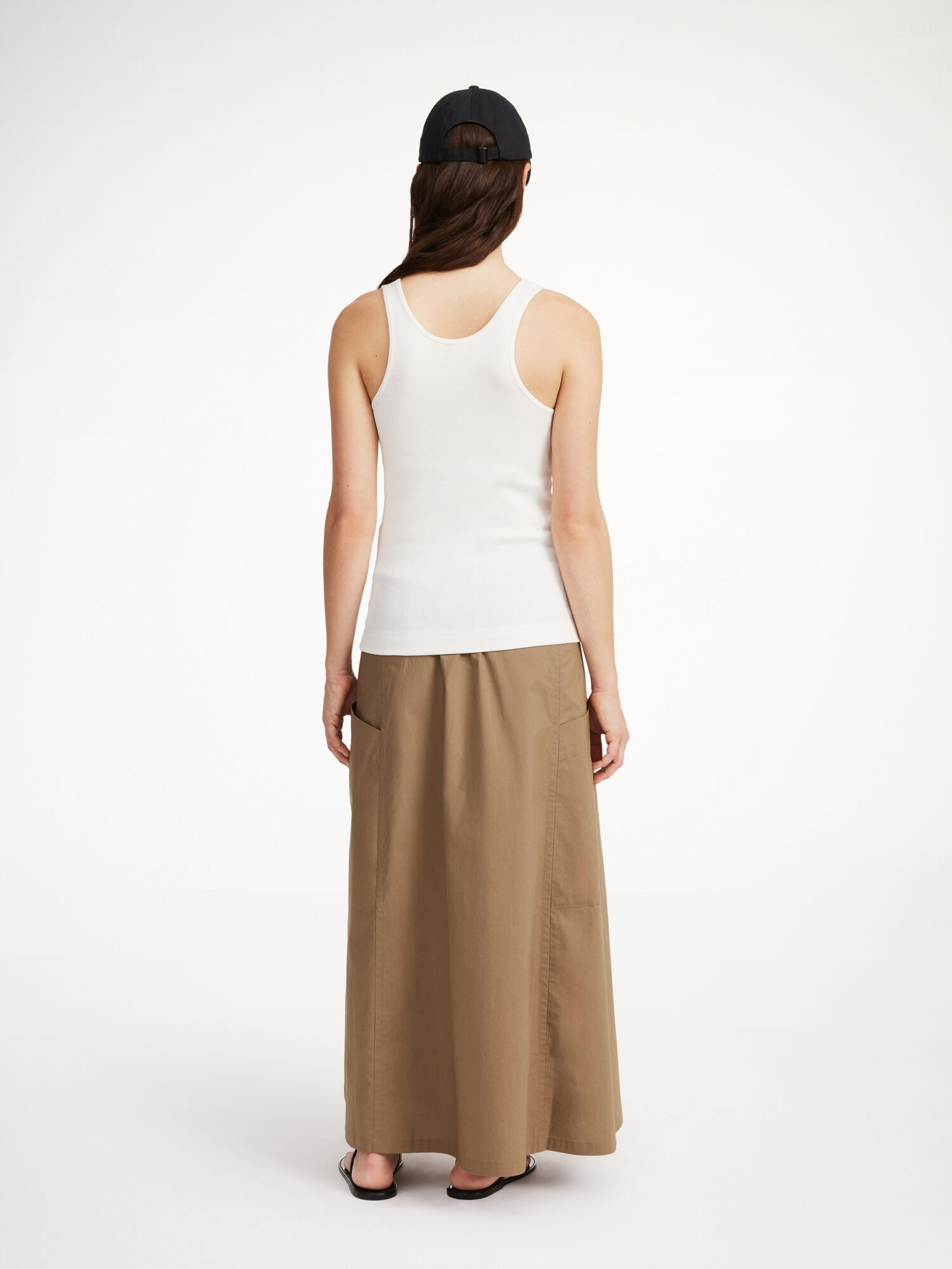 By Malene Birger Catterine Organic Cotton Maxi Hameet Shitake | FI_BB95605