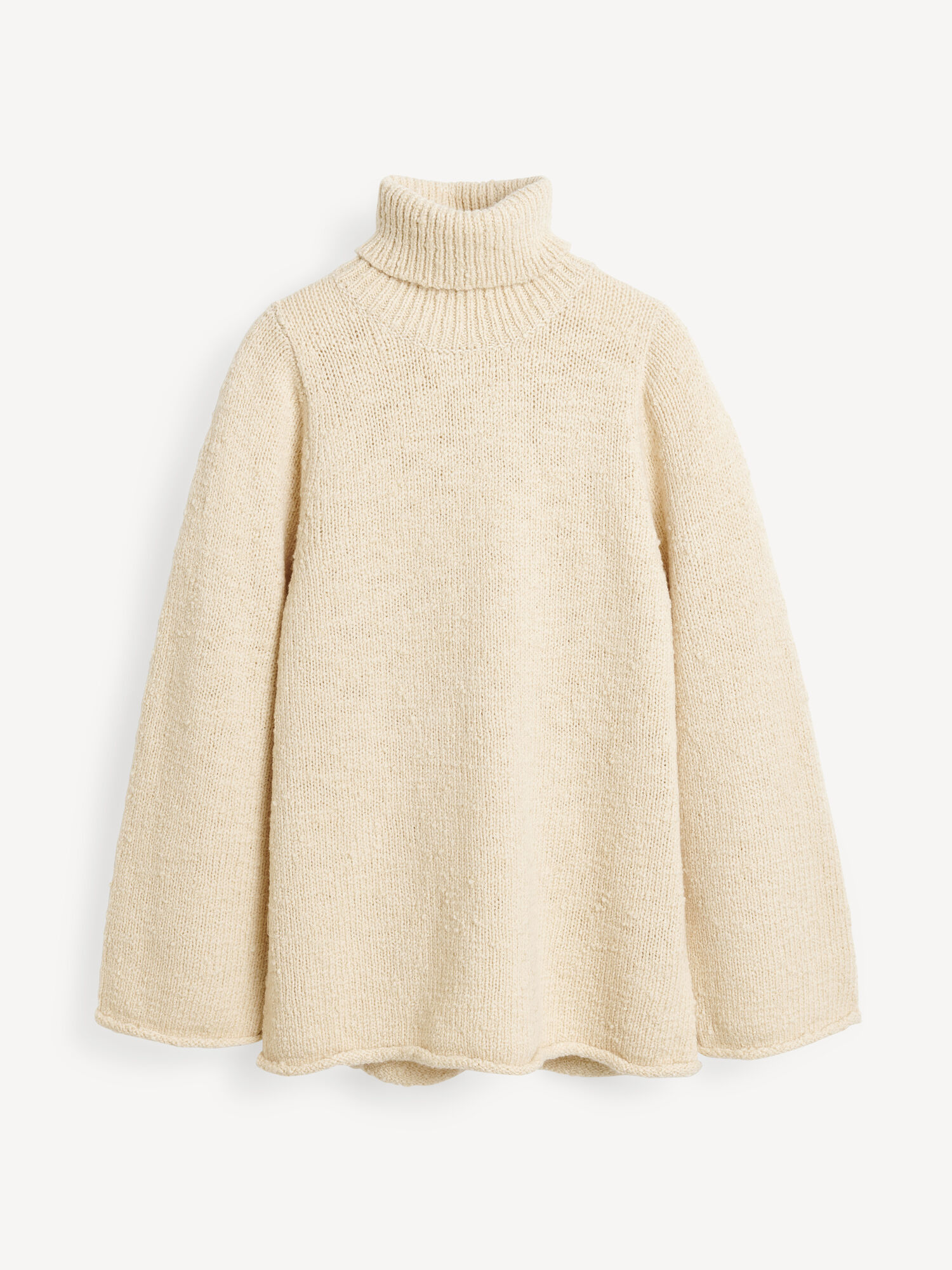 By Malene Birger Charice Wool Sweater Neuleet Oyster Gray | FI_BB95601