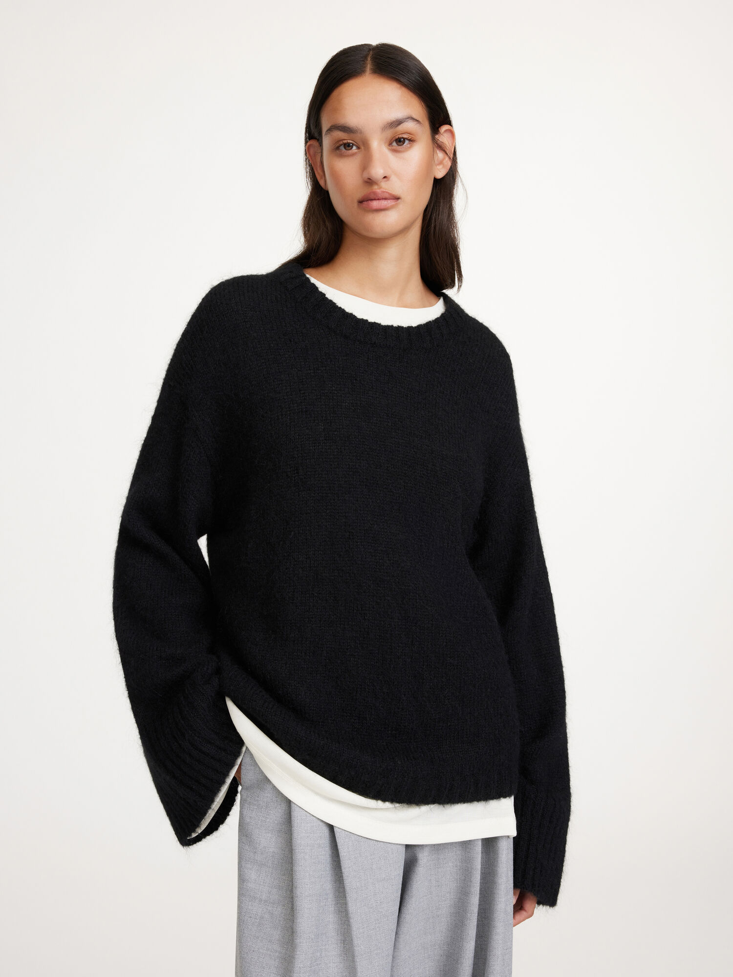 By Malene Birger Cierra Sweater Neuleet Mustat | FI_BB76807