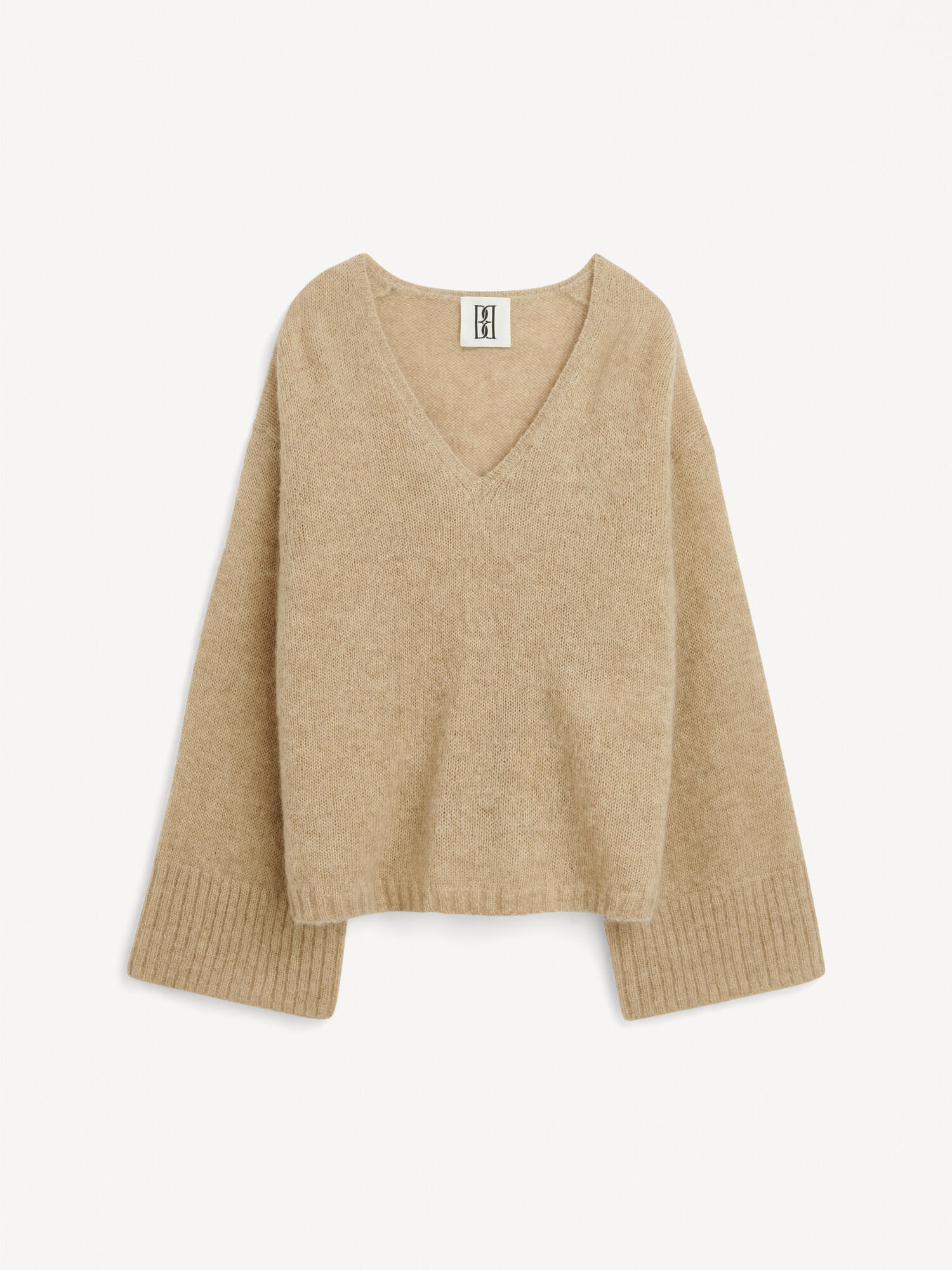 By Malene Birger Cimone Sweater Neuleet Beige | FI_BB88984