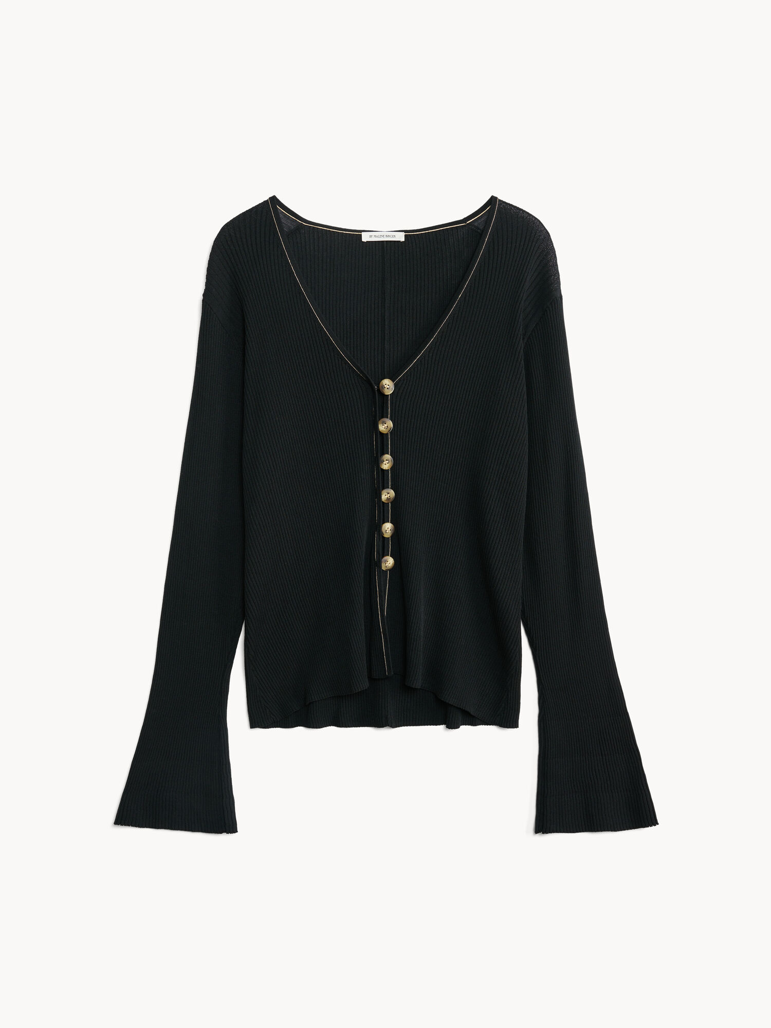 By Malene Birger Cirella Cardigan Neuleet Mustat | FI_BB81349