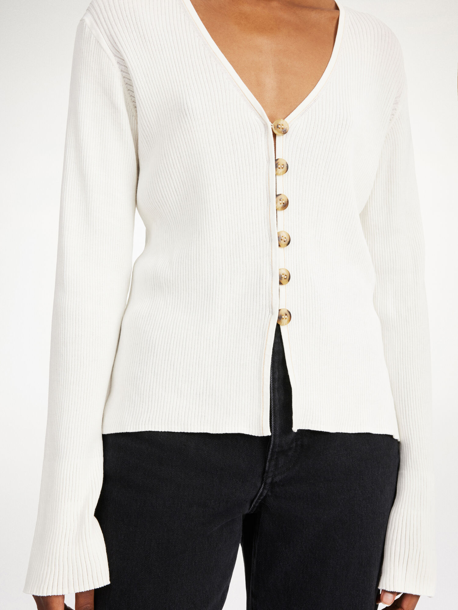 By Malene Birger Cirella Cardigan Neuleet Valkoinen | FI_BB71889