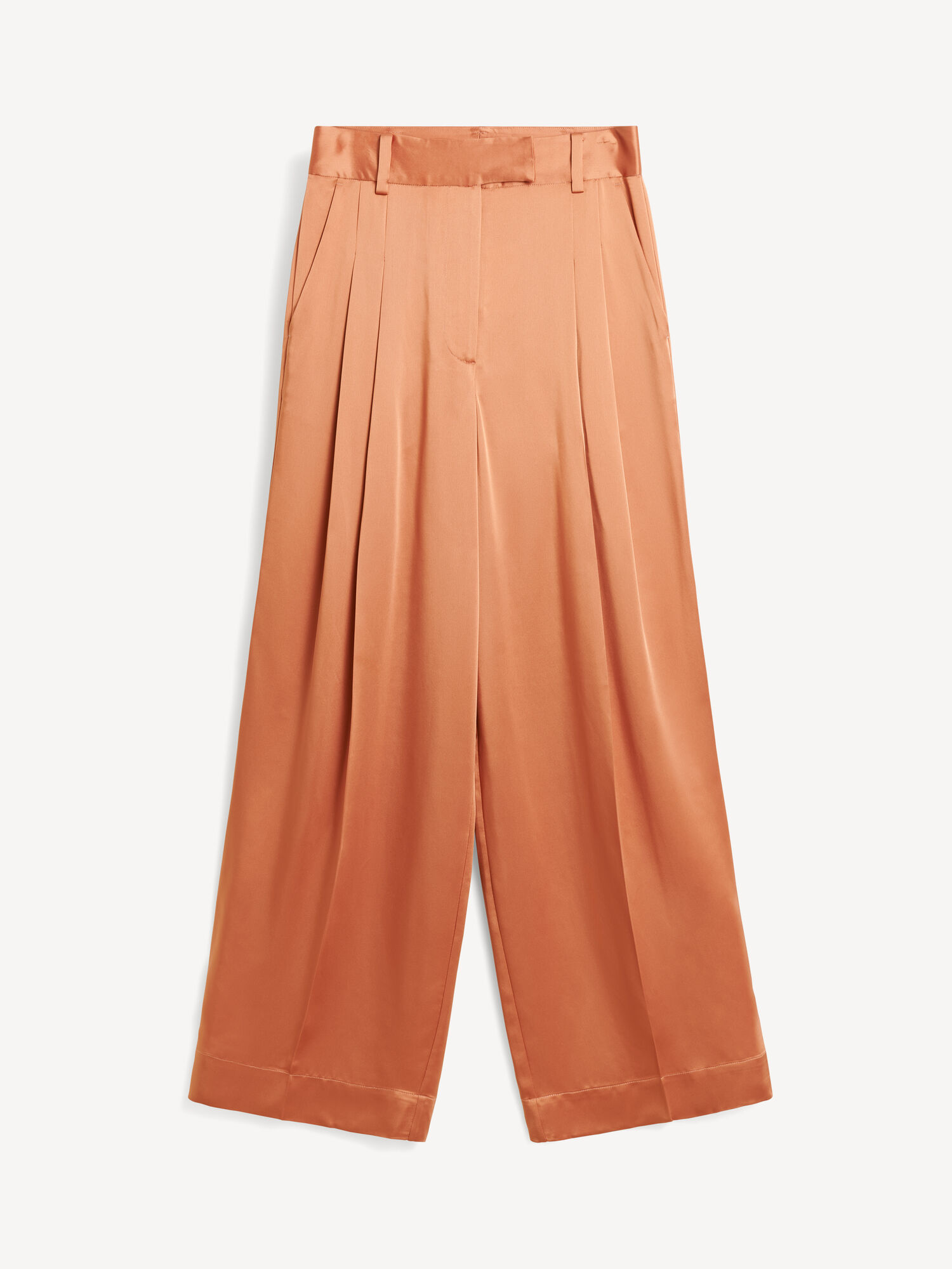 By Malene Birger Cymbaria High-waisted Suorat Housut Tumman | FI_BB93300