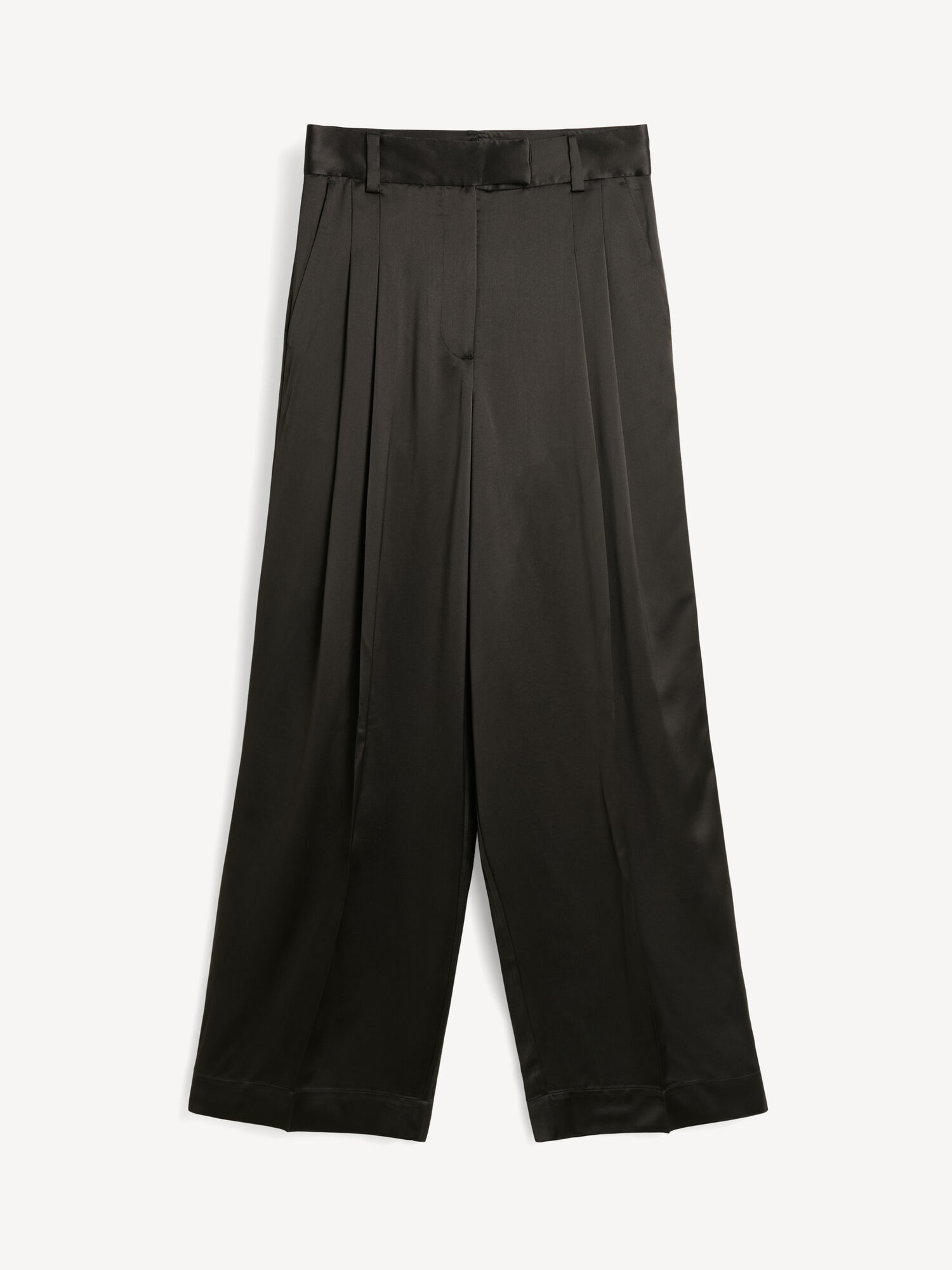 By Malene Birger Cymbaria High-waisted Suorat Housut Mustat | FI_BB96063