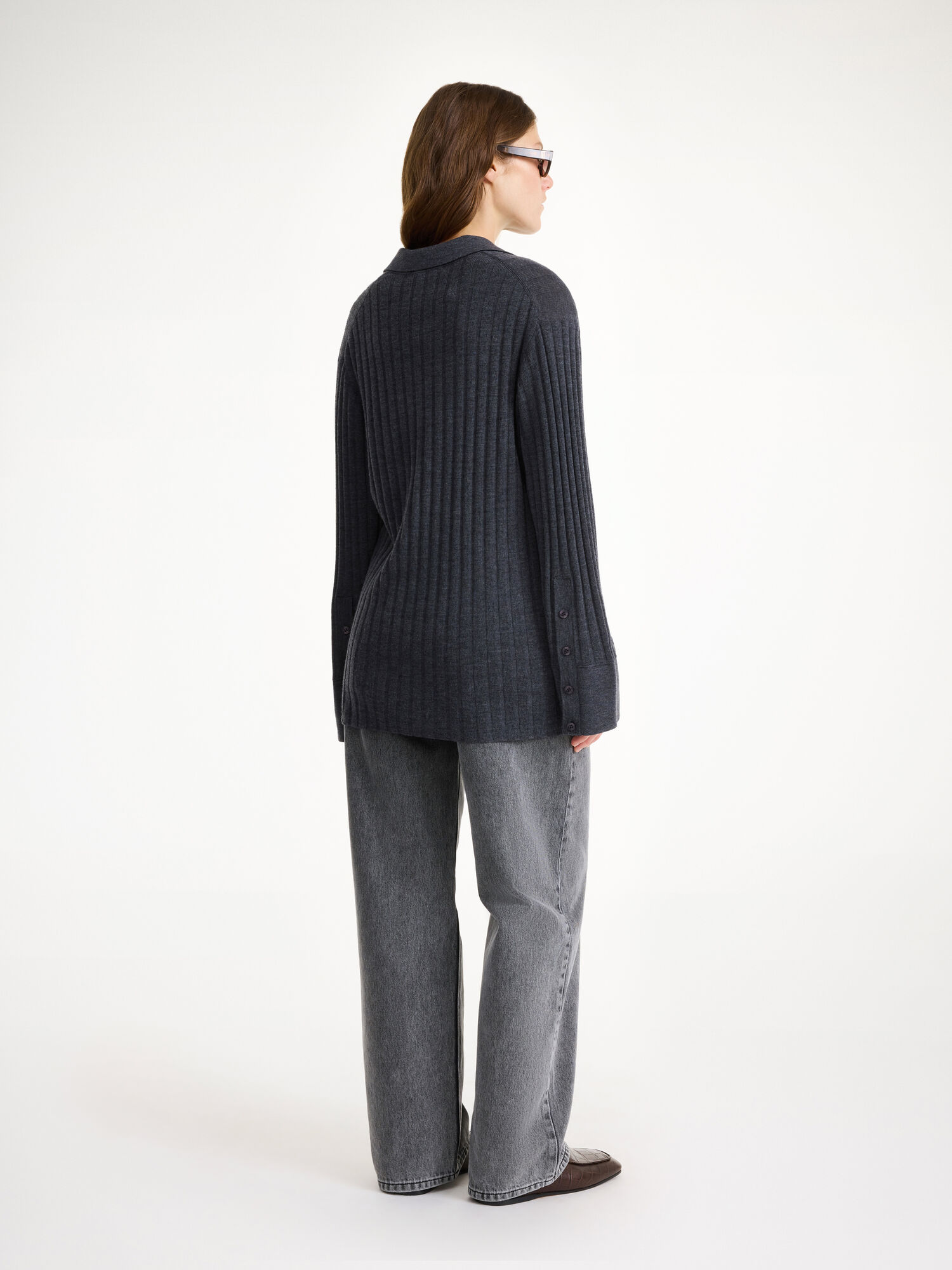 By Malene Birger Delphine Merino Wool Sweater Neuleet Harmaat | FI_BB38713