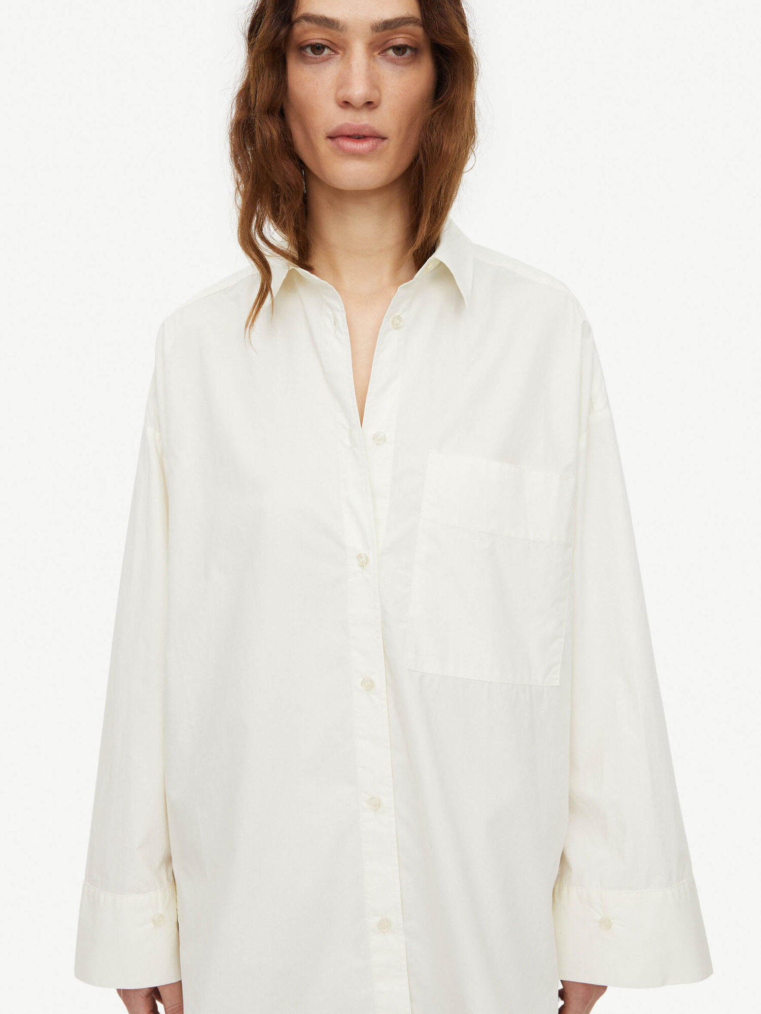 By Malene Birger Derris Organic Cotton Paidat Valkoinen | FI_BB40626