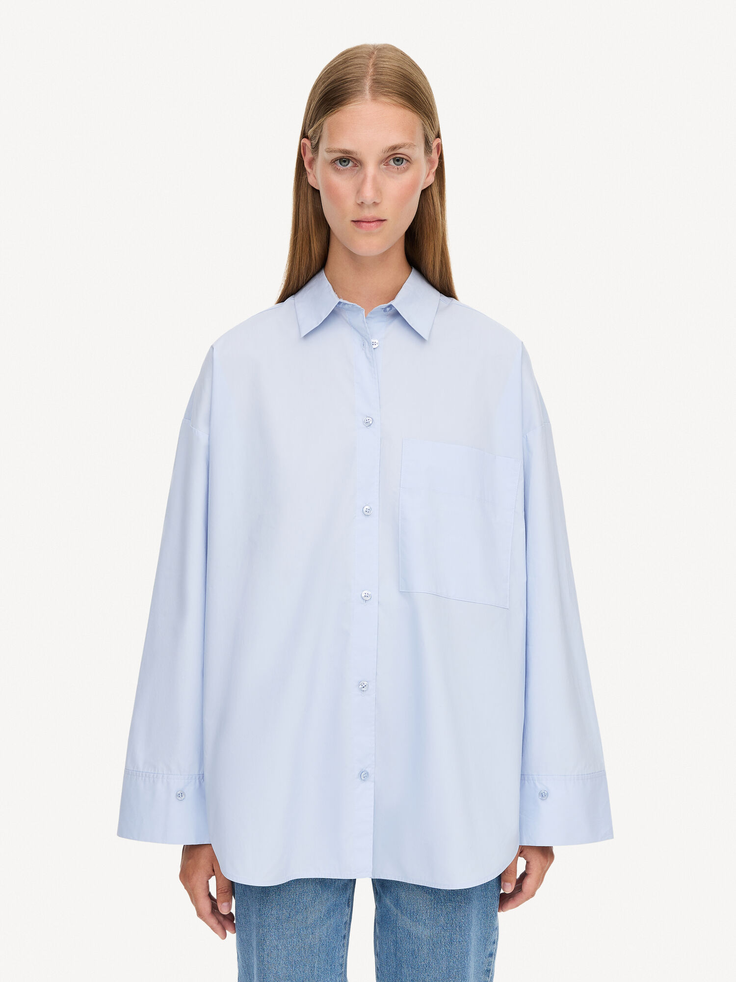 By Malene Birger Derris Organic Cotton Paidat Sininen | FI_BB21465