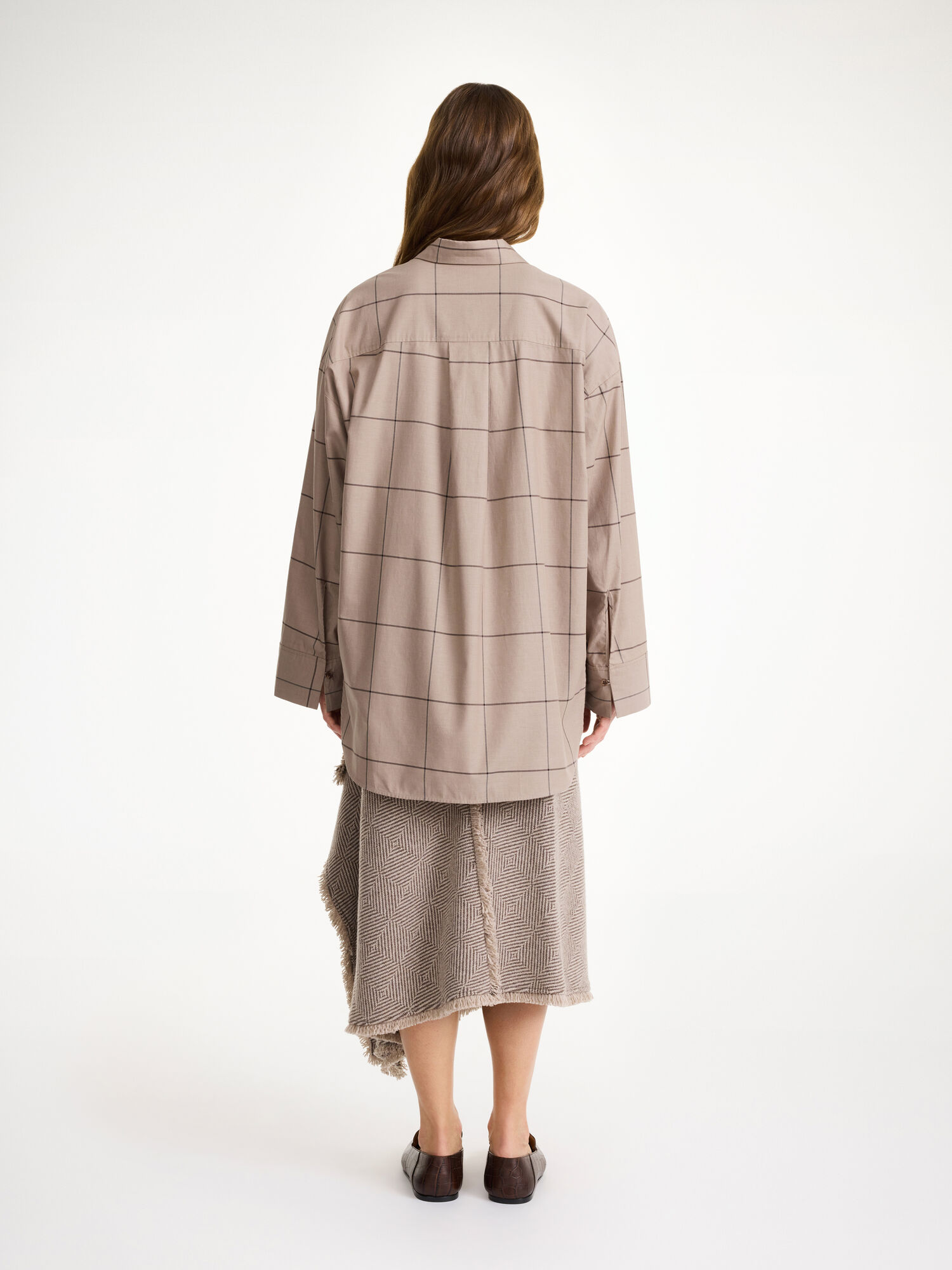 By Malene Birger Derris Organic Cotton Paidat Autumn check | FI_BB10436