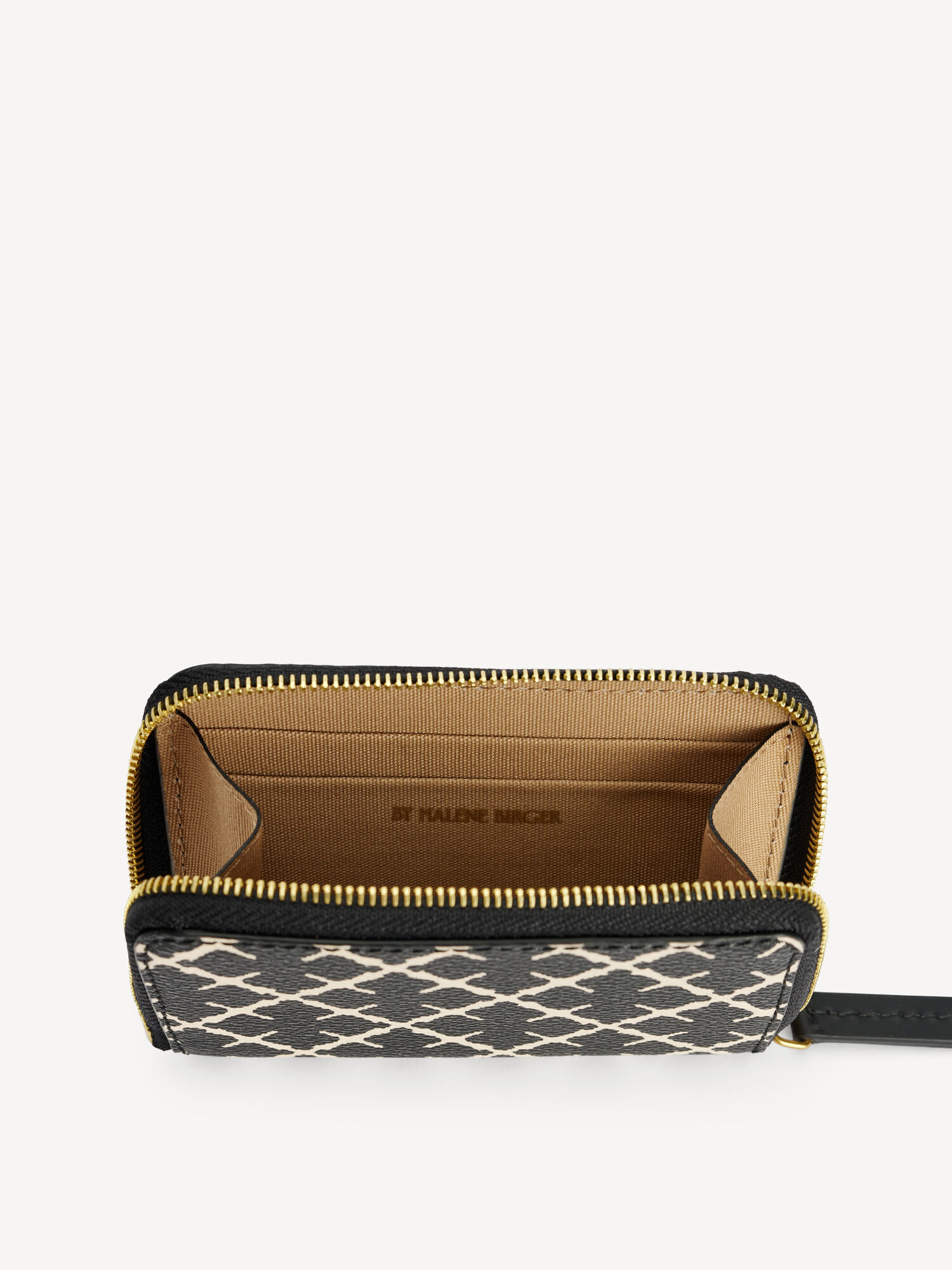 By Malene Birger Elia Printed Coin Purse Lompakot & Kortinhaltijat Mustat | FI_BB69485