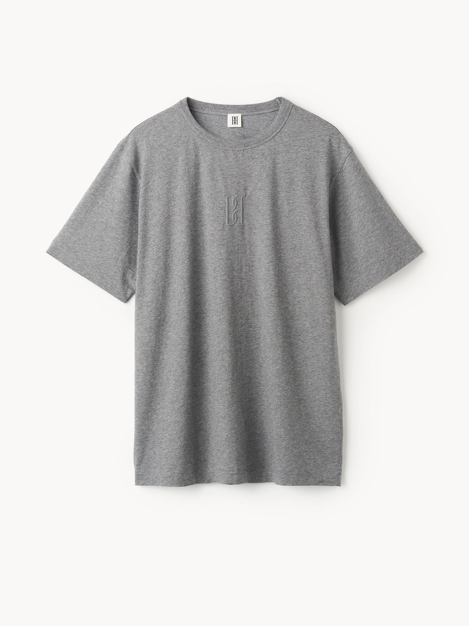 By Malene Birger Fayeh Organic Cotton T-shirt Topit Harmaat | FI_BB97878