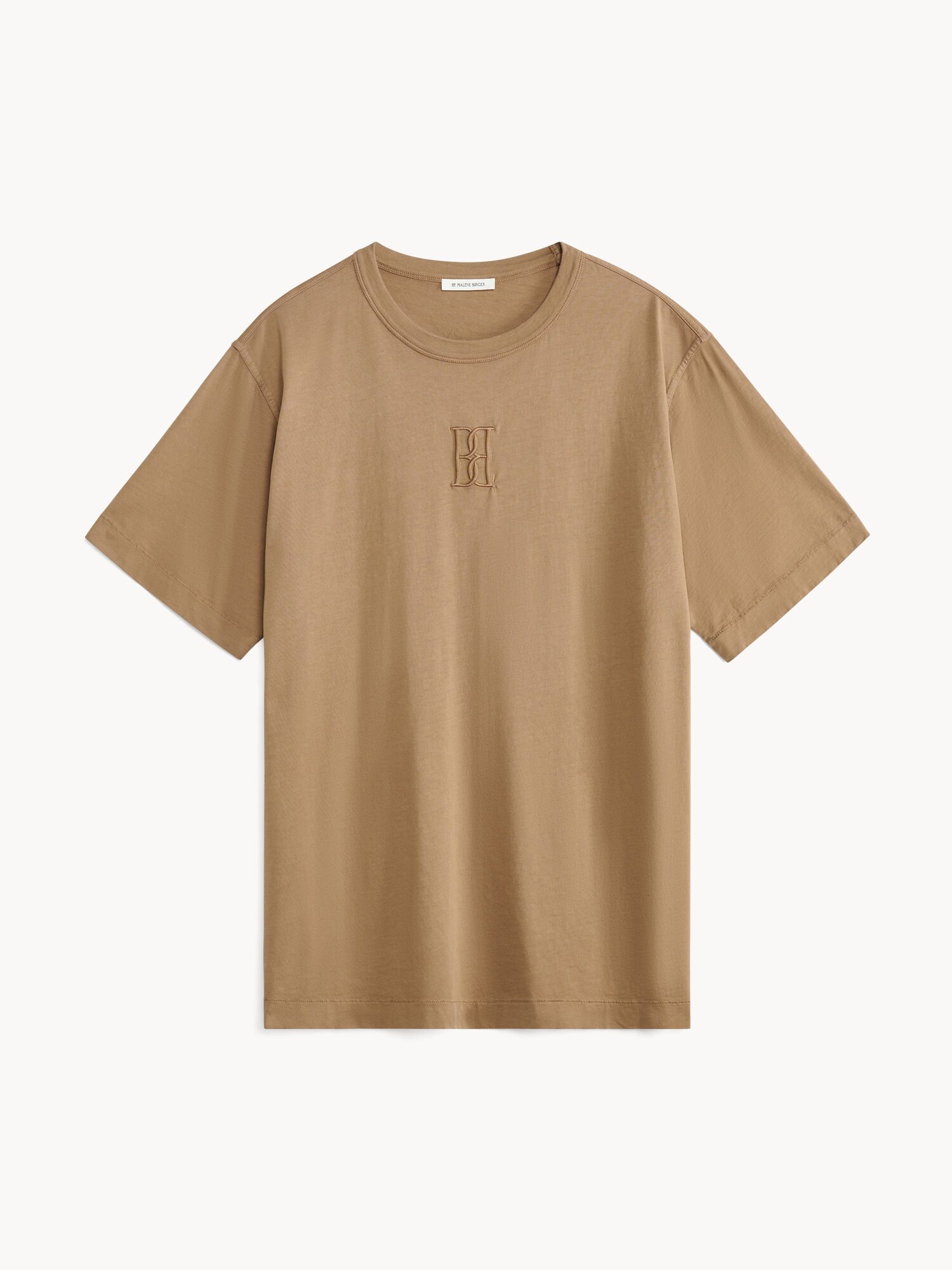 By Malene Birger Fayeh Organic Cotton T-shirt Topit Shitake | FI_BB27060