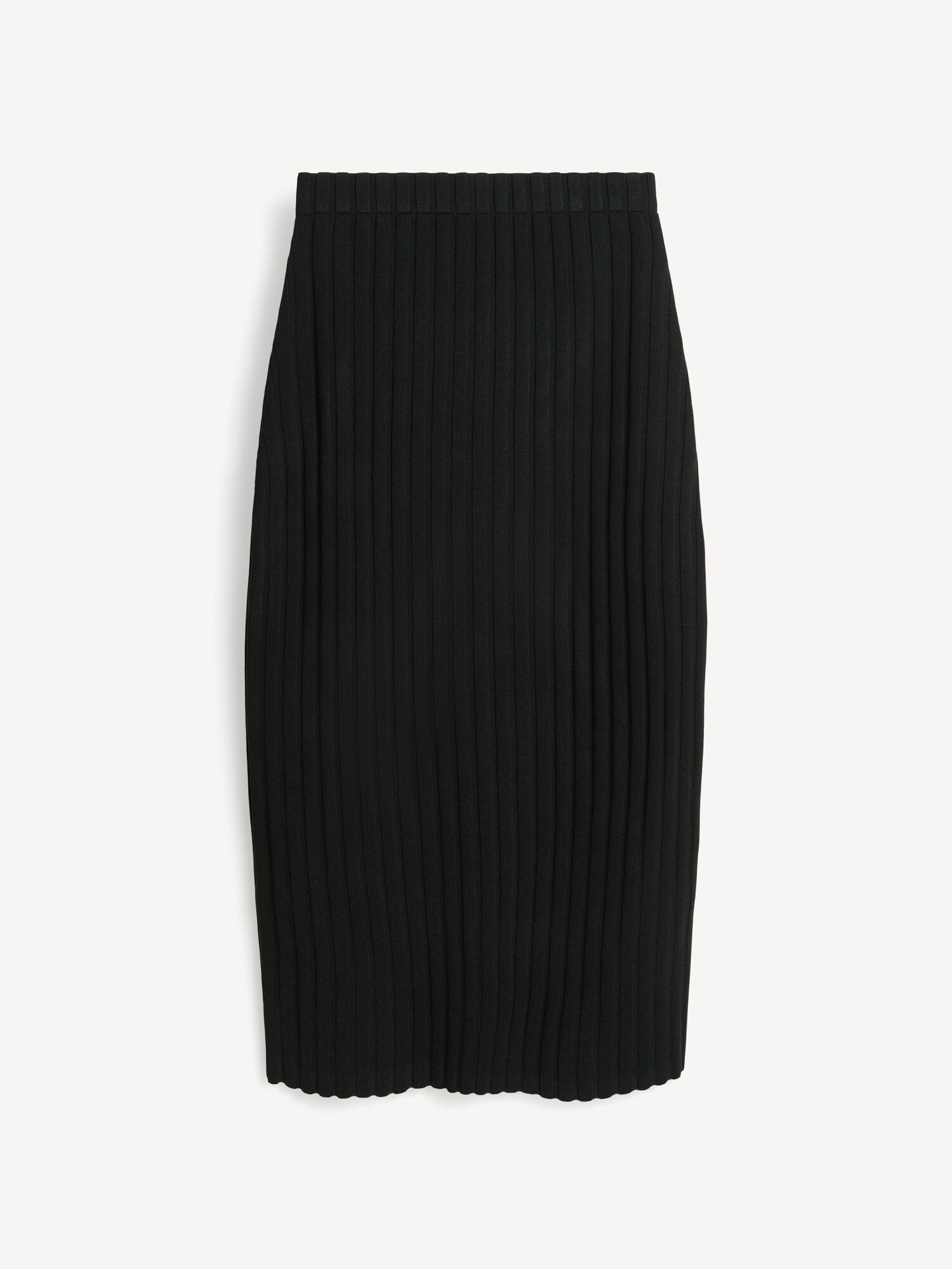 By Malene Birger Fiemme Midi Skirt Neuleet Mustat | FI_BB27280