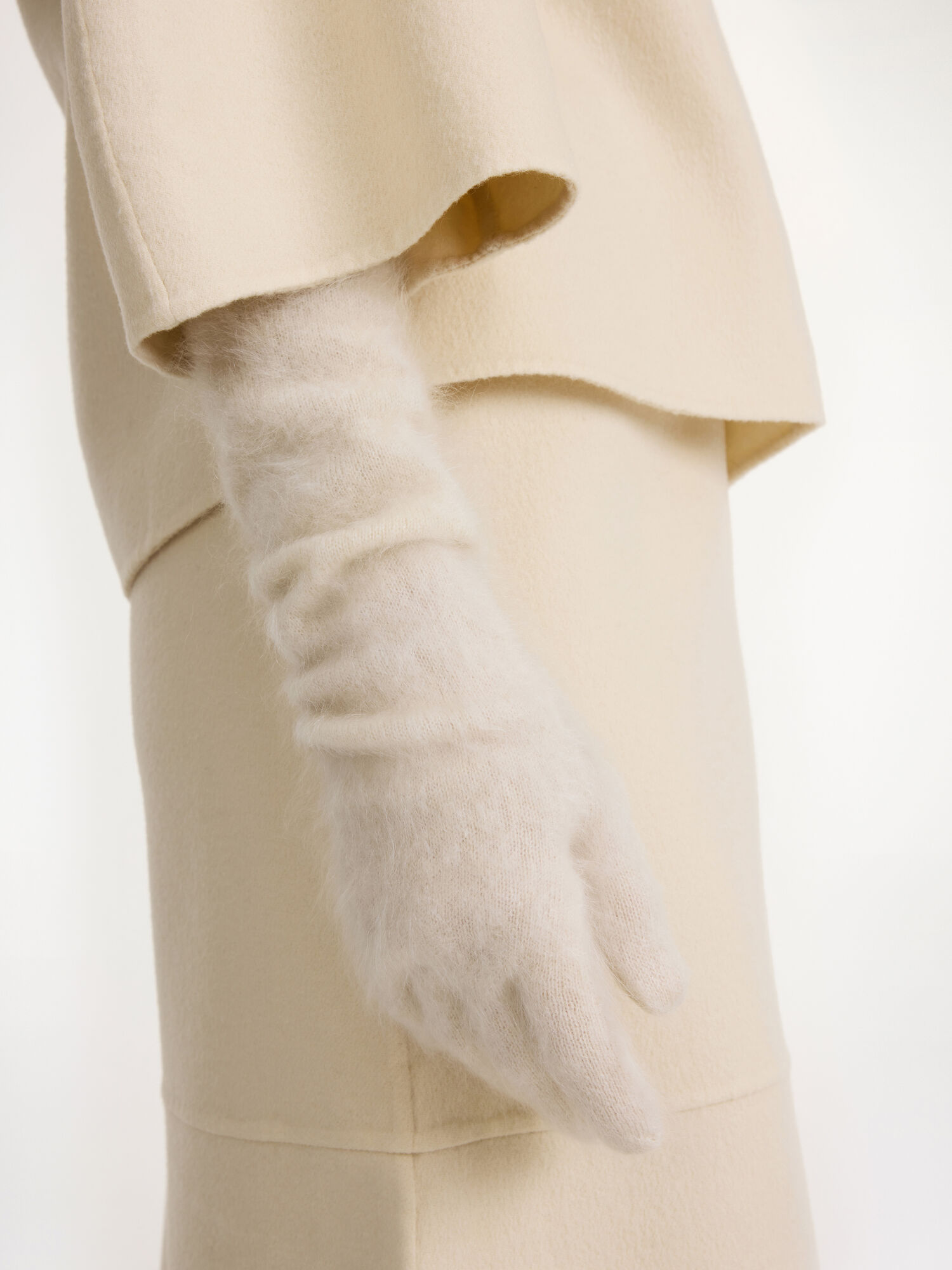 By Malene Birger Guanta Cashmere Gloves Muut Tarvikkeet Oyster Gray | FI_BB93265