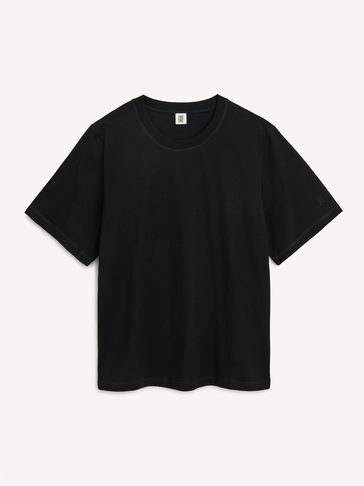 By Malene Birger Hedil T-shirt Topit Mustat | FI_BB38173