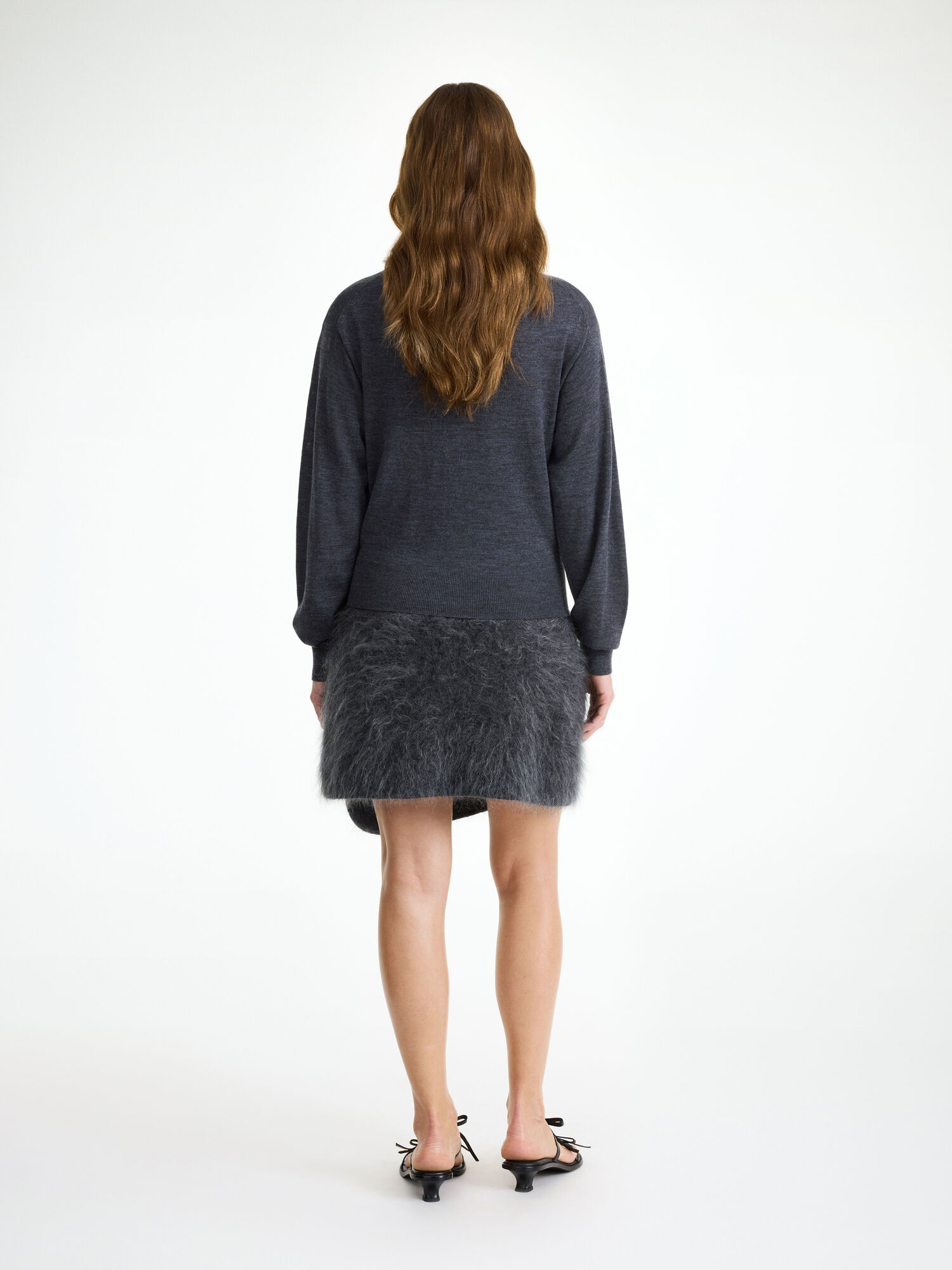 By Malene Birger Krissah Mini Skirt Neuleet Harmaat | FI_BB83422