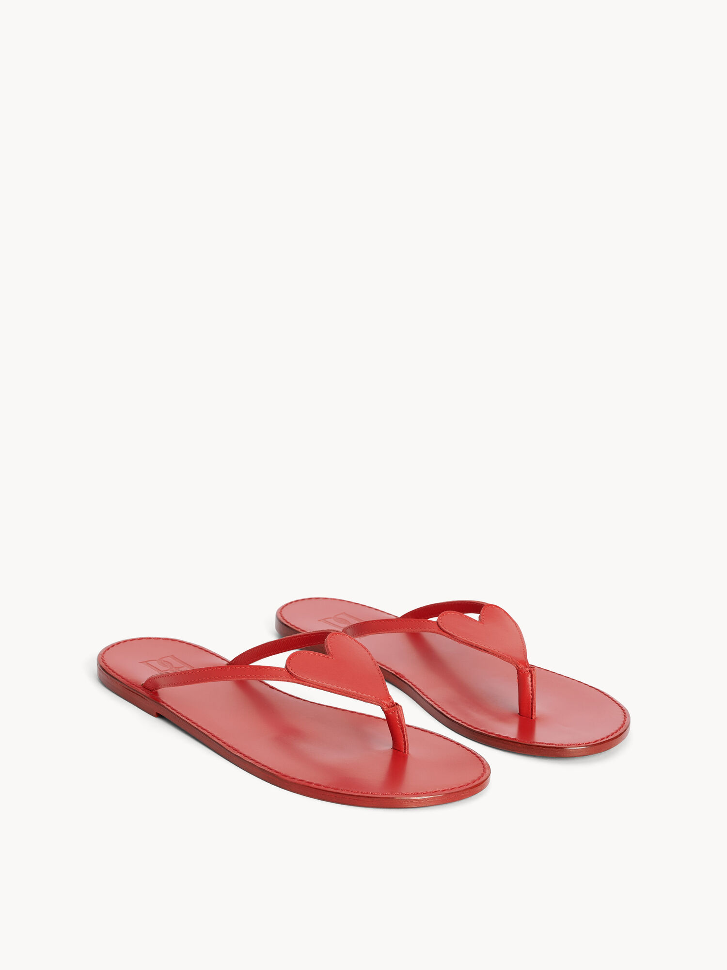 By Malene Birger Ladina Leather Sandals Kengät Punainen | FI_BB99589