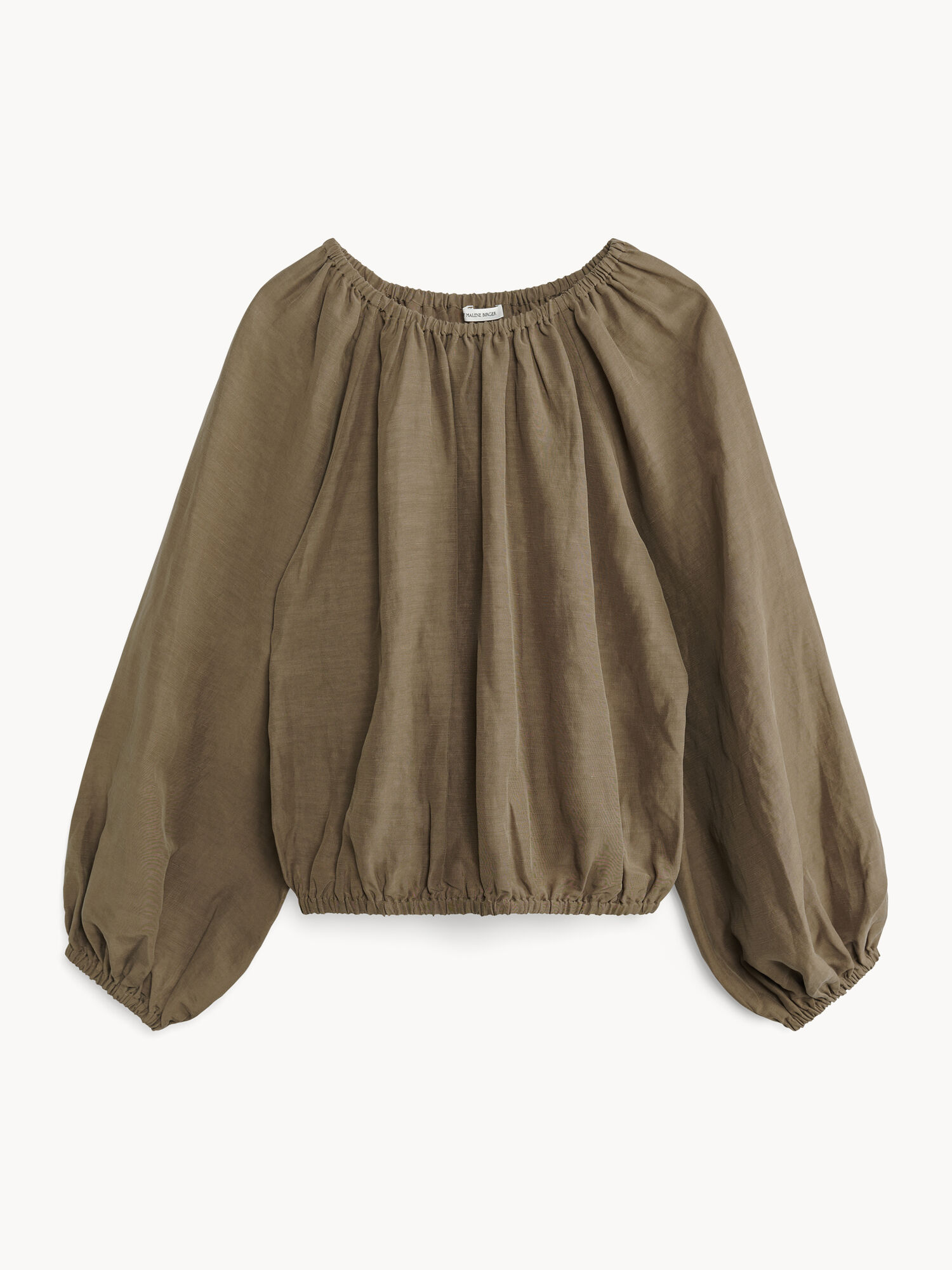 By Malene Birger Lalow Blouse Paidat Shitake | FI_BB16692