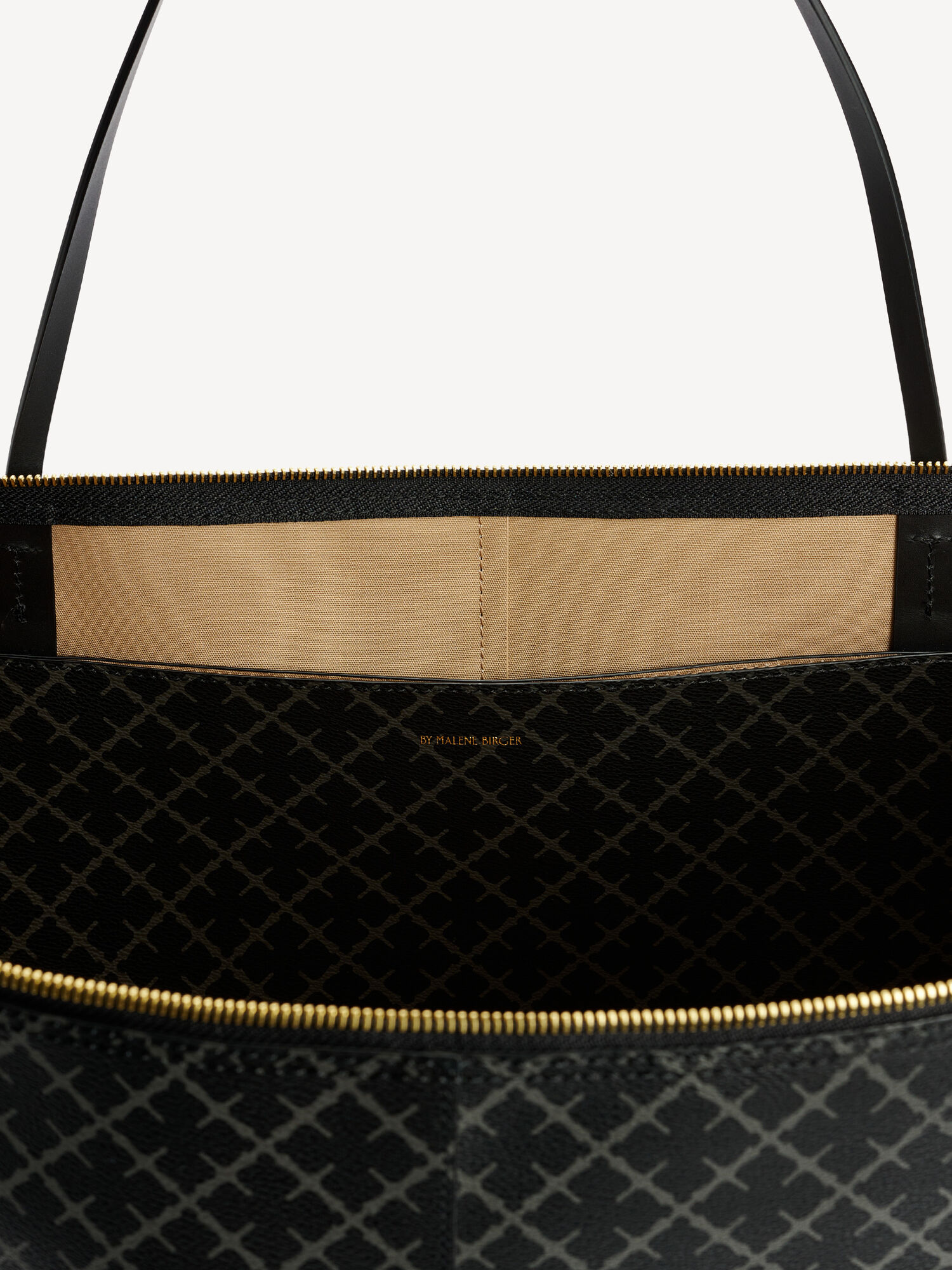 By Malene Birger Leesa Tote Laukut Charcoal | FI_BB17721