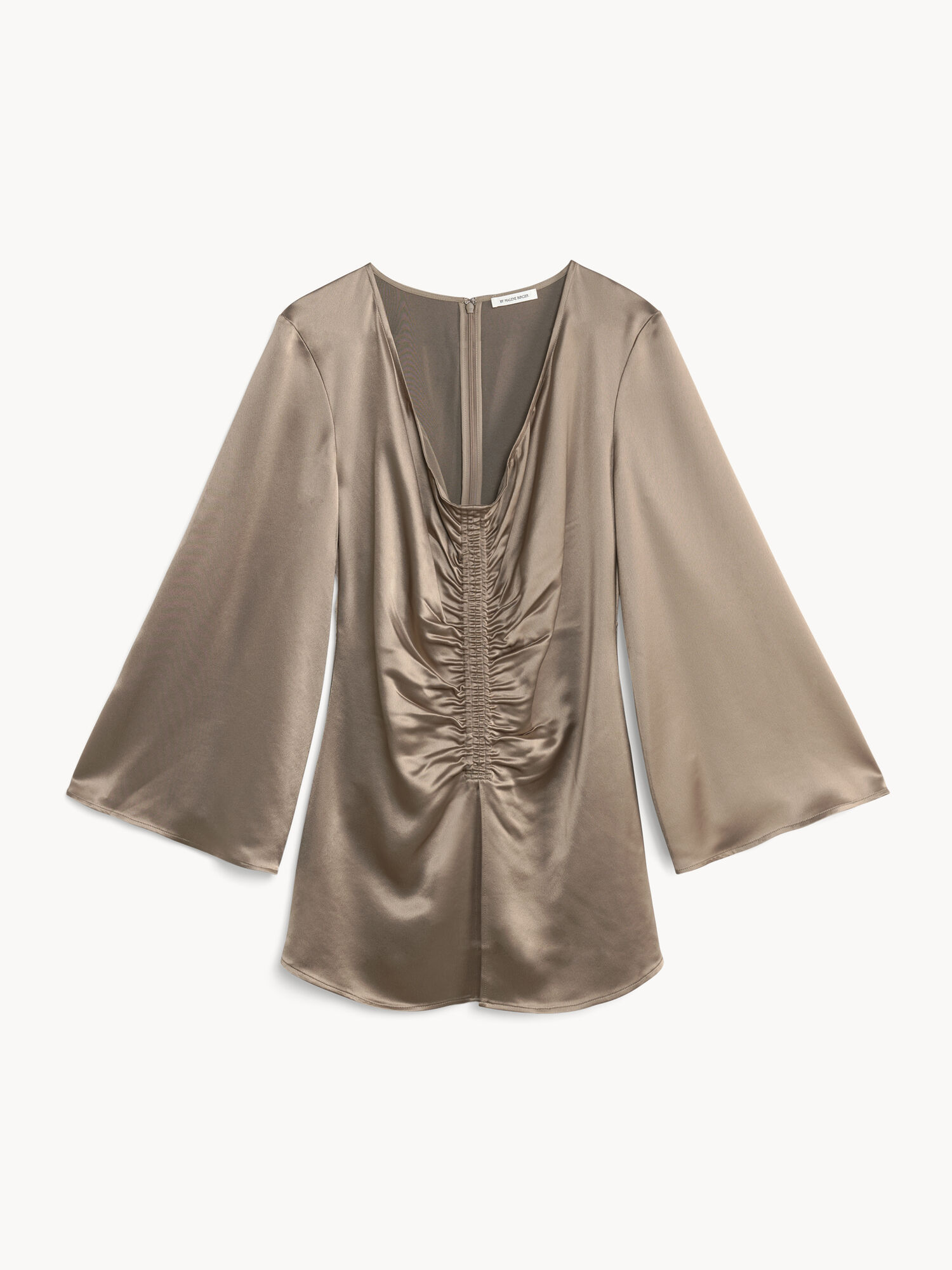 By Malene Birger Leviola Blouse Topit Shitake | FI_BB44508